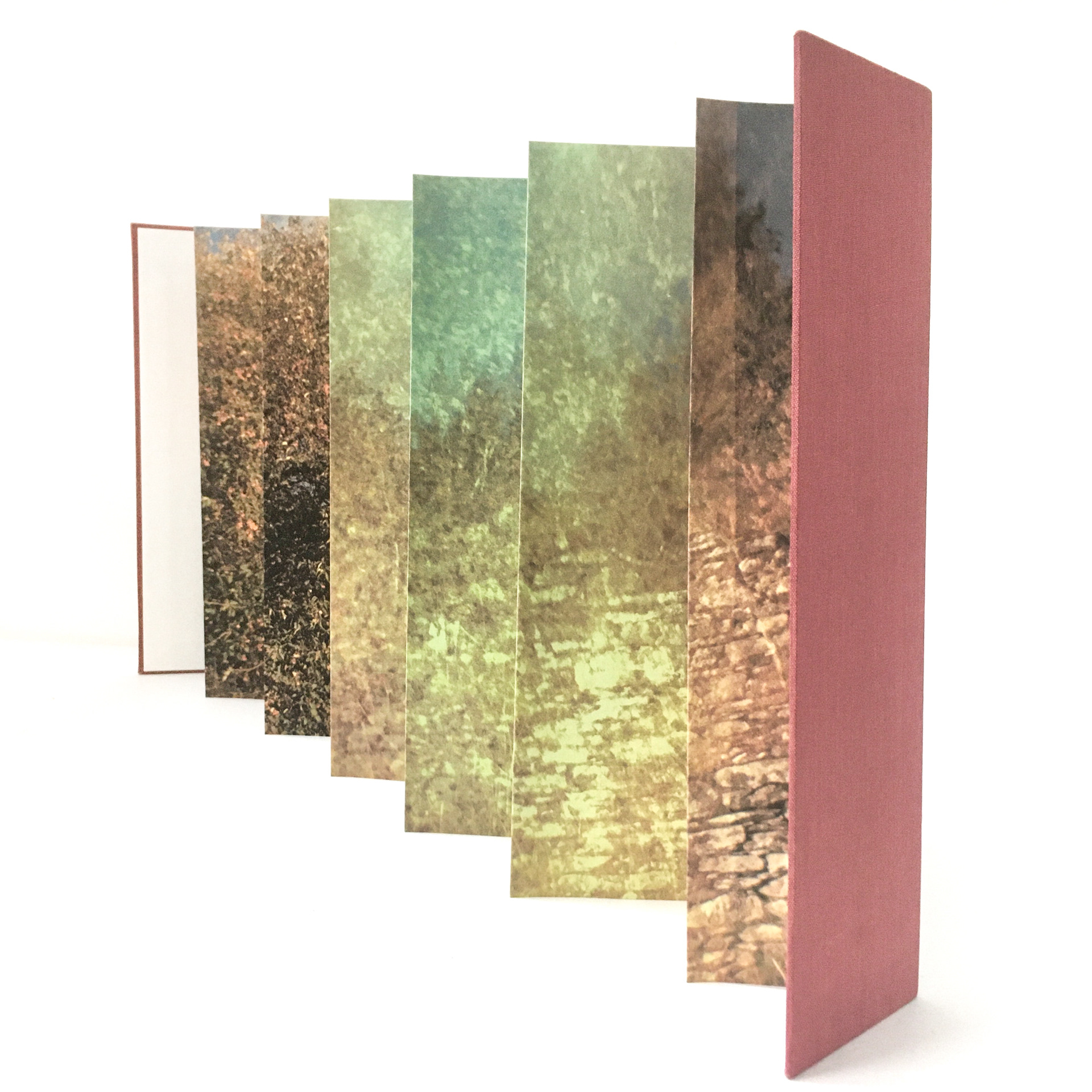 Handmade book - Reverberations II