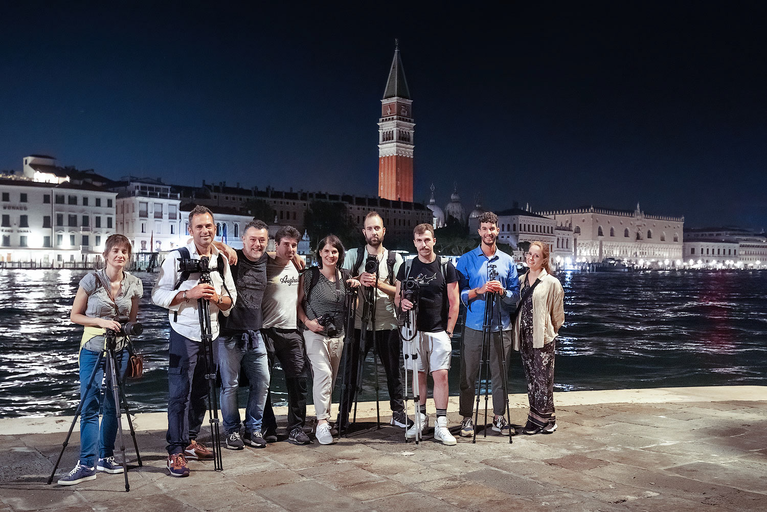 Notturna fotografica a Venezia