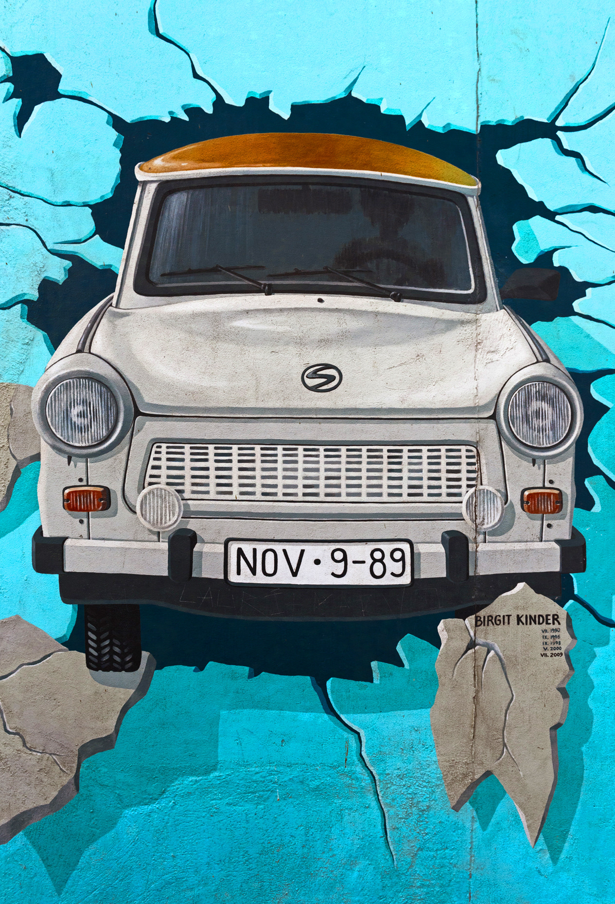 East Side Gallery, Berlino