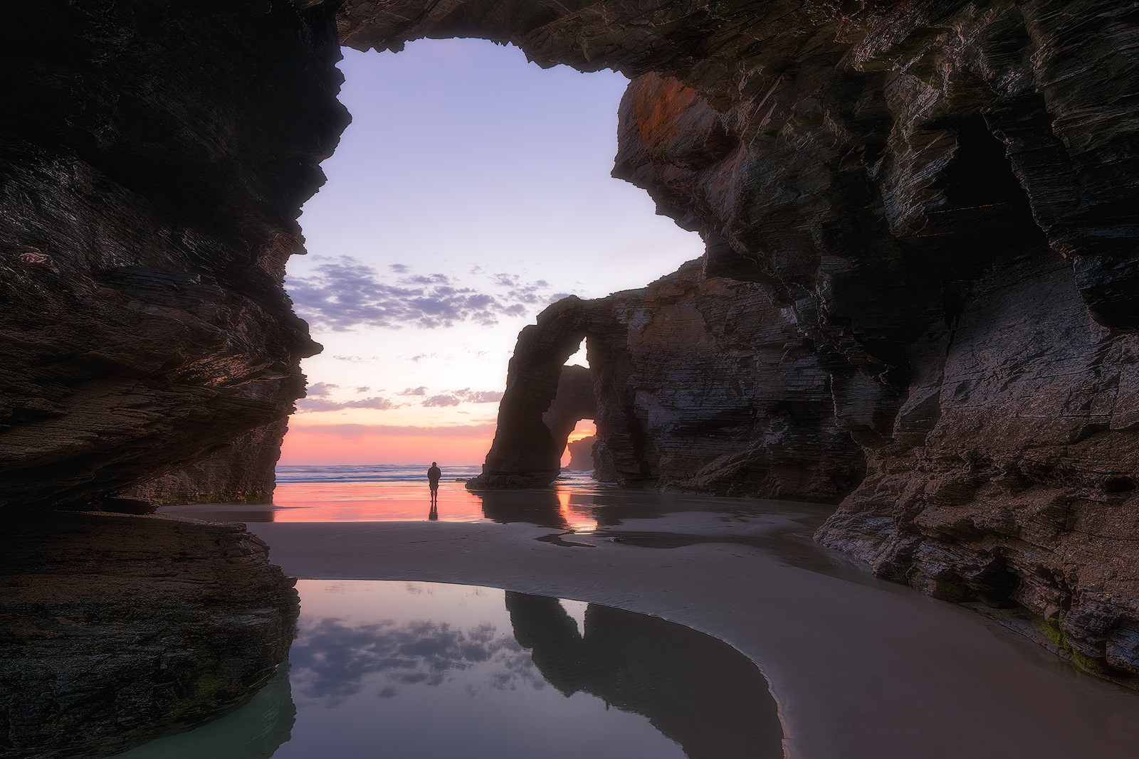 Praia das Catedrais, Galizia