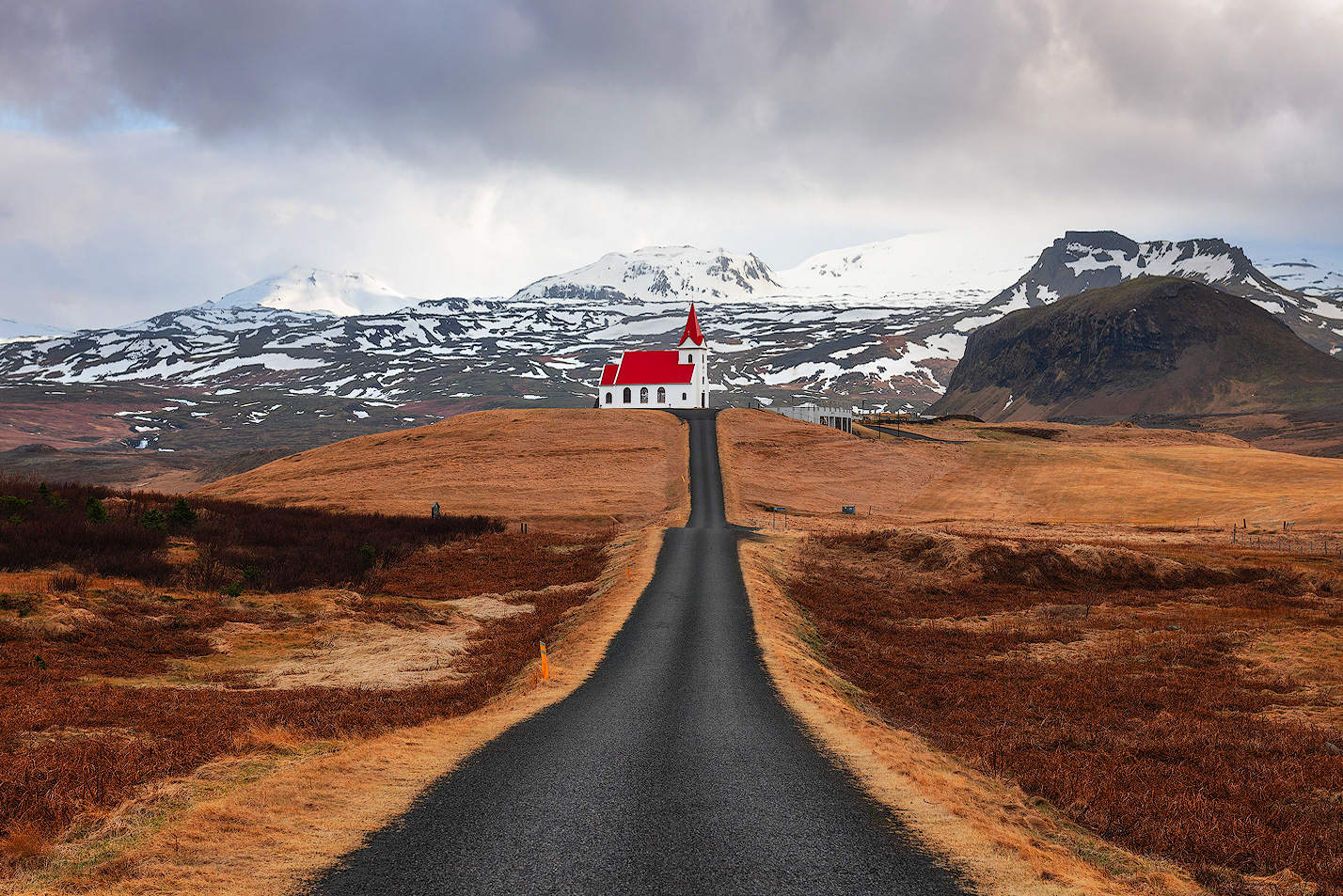 Tipica chiesa islandese