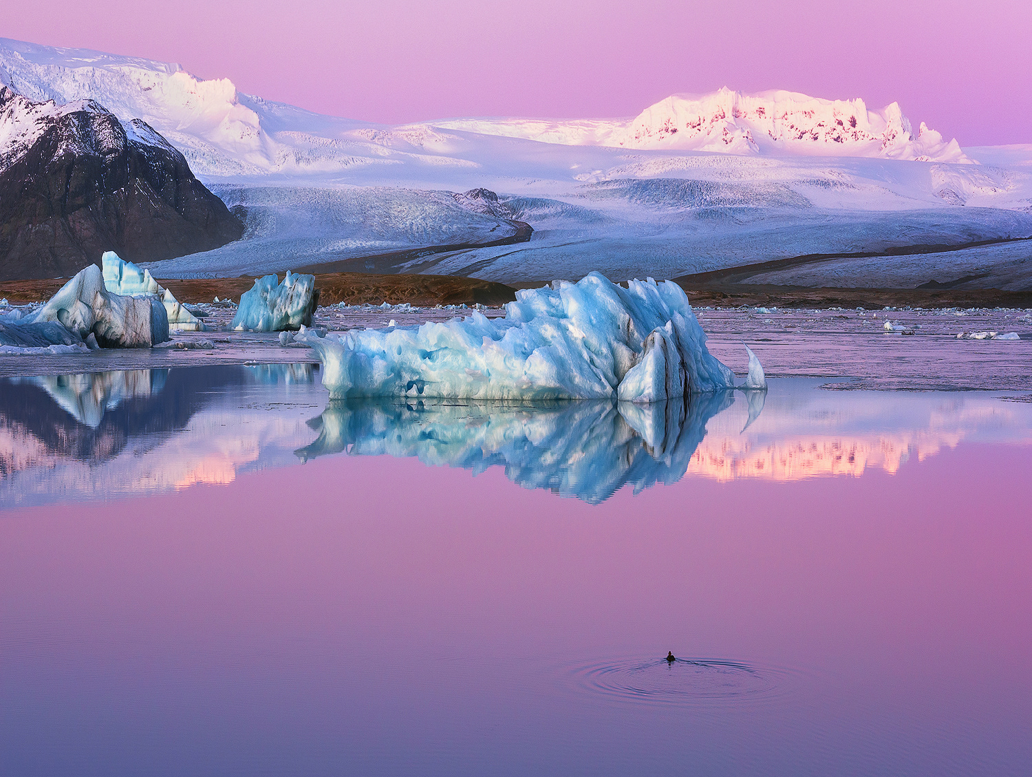 Laguna glaciale di Jökulsárlón