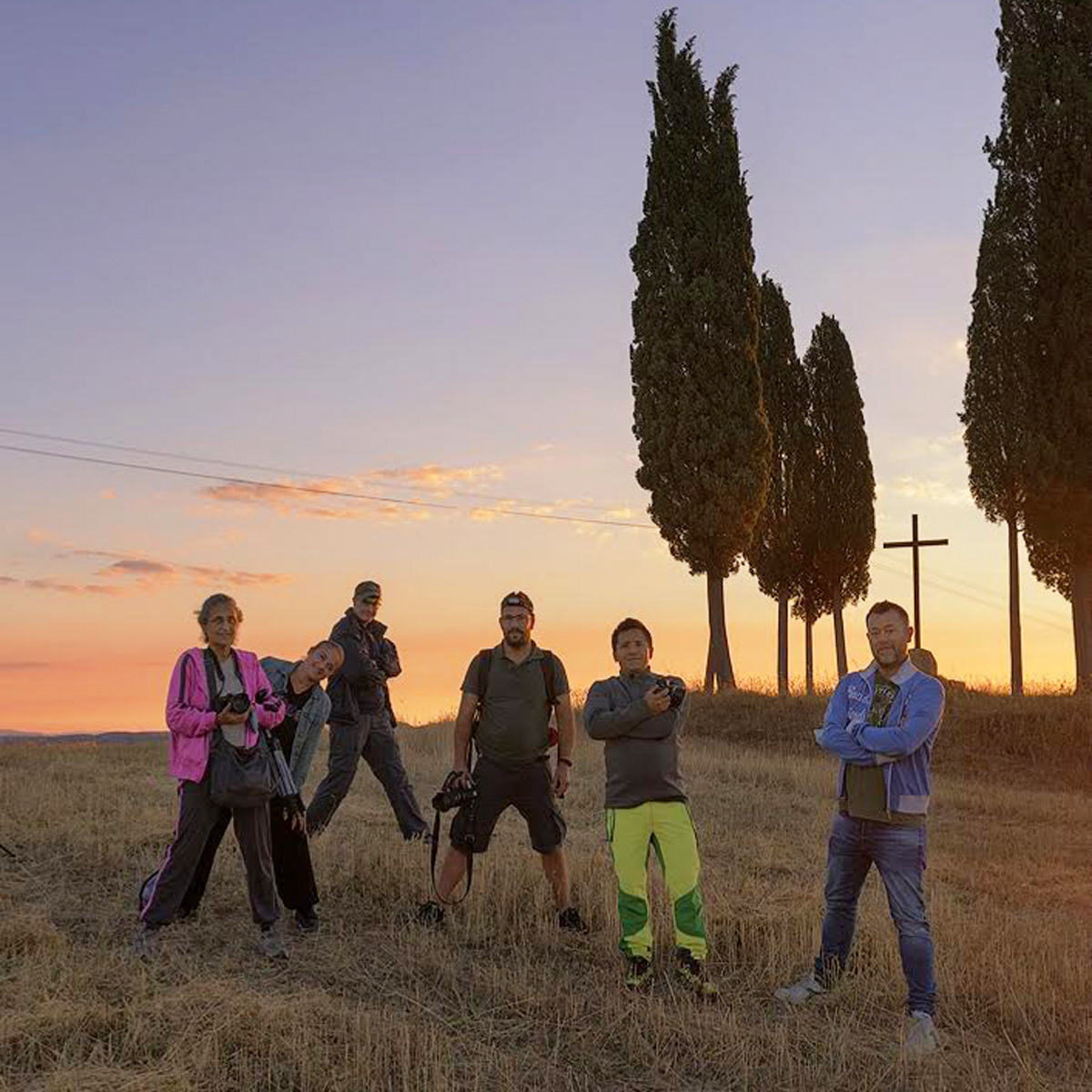 Workshop in Val d'Orcia nel 2020