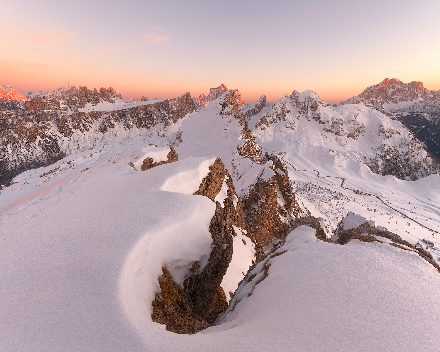 Vista dal Rifugio Nuvolau