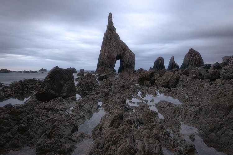 Playa de Campiechos, Spagna del Nord