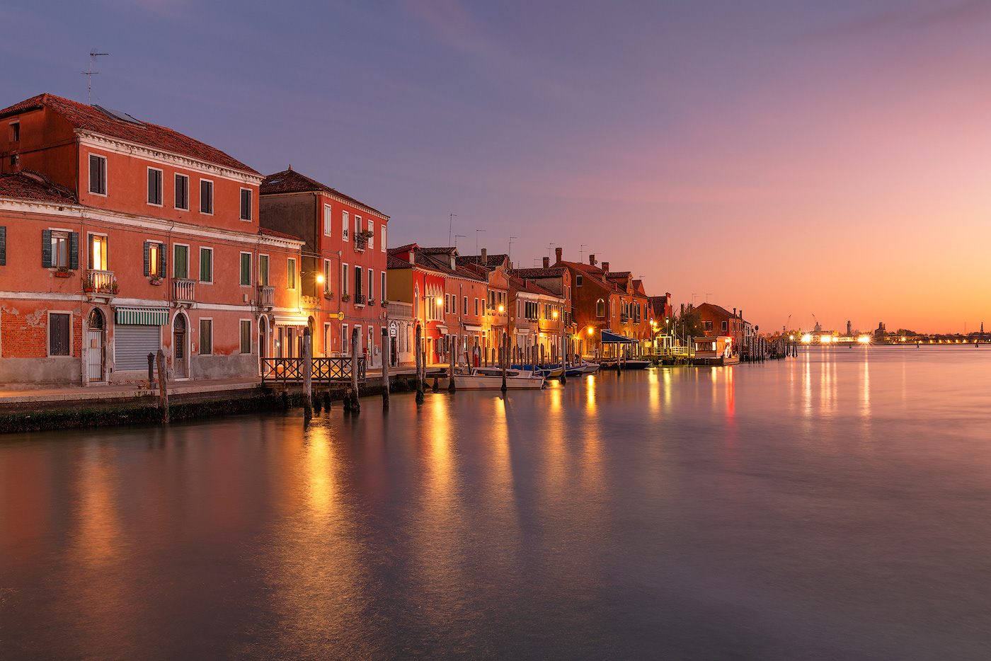 Tramonto su Murano