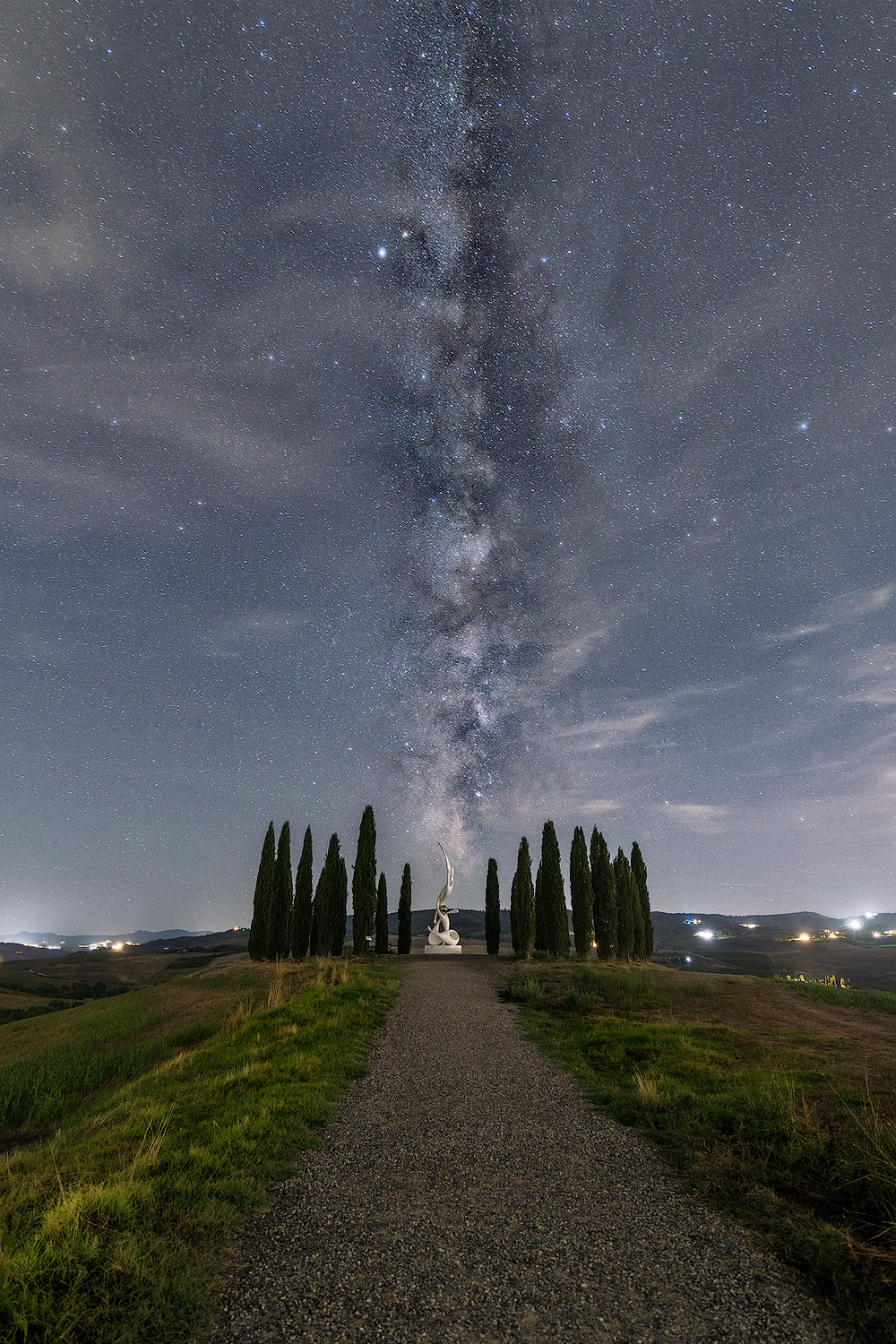 Via Lattea in Val d'Orcia
