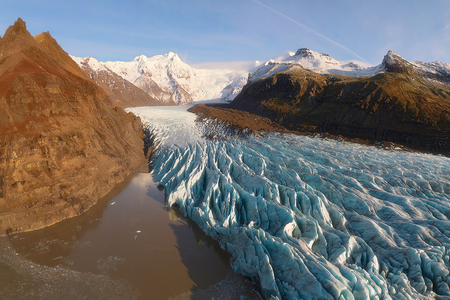 Svínafellsjökull Glacier, Islanda