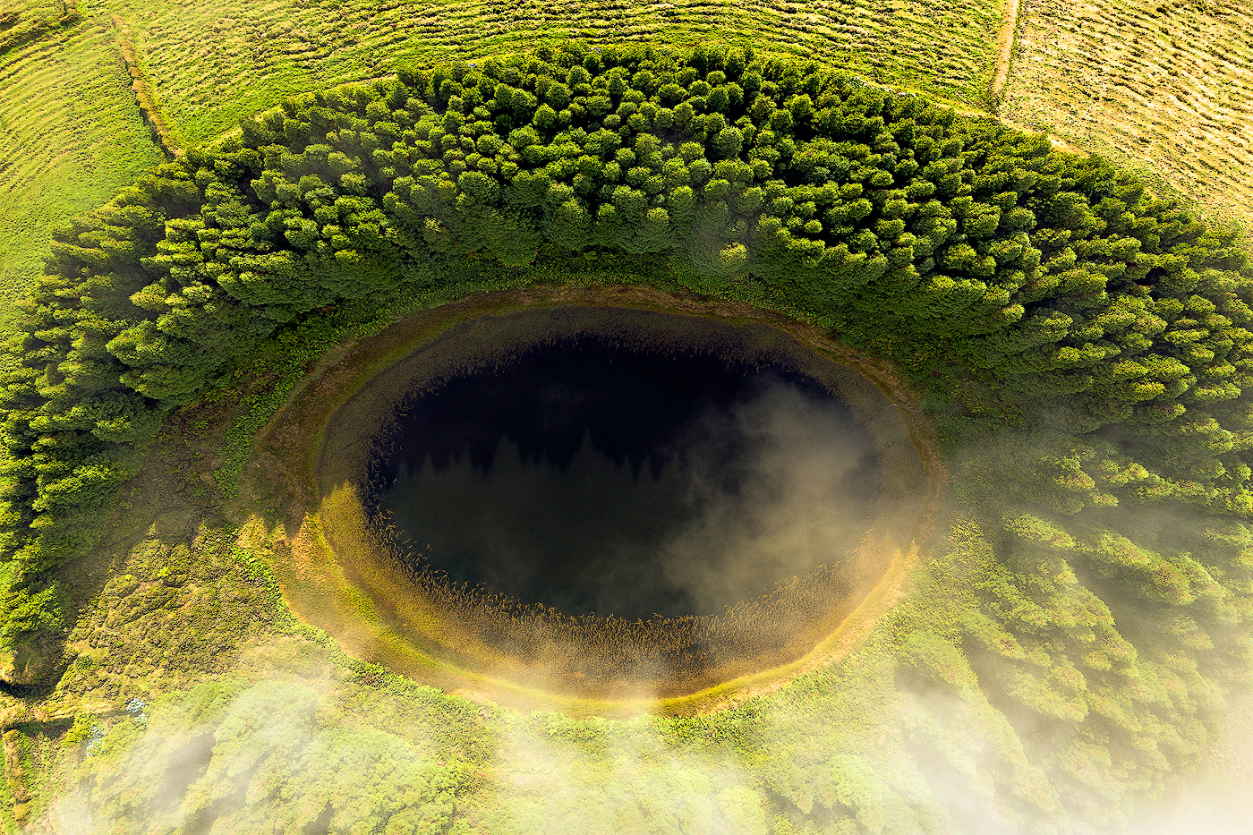 Piccola caldera vulcanica, Azzorre