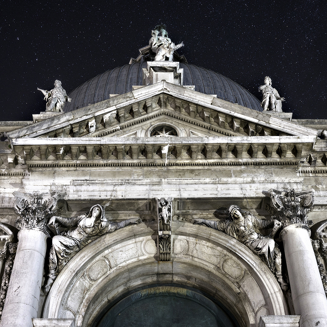 Facciata della Basilica della Salute, Venezia