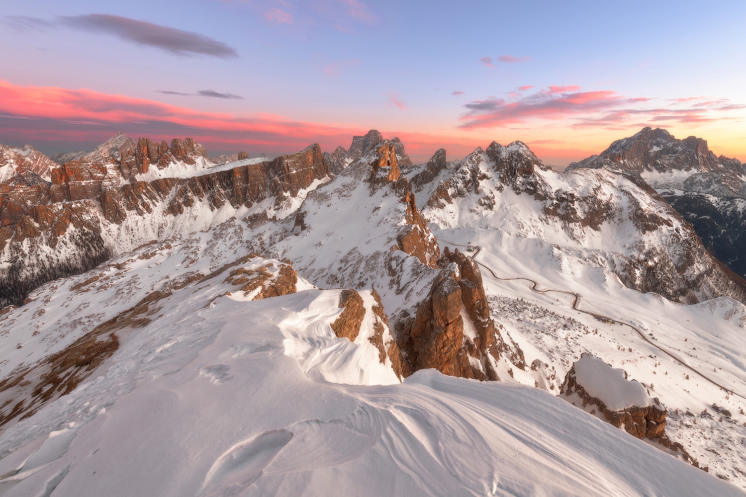 Panorama dal Rifugio Nuvolau