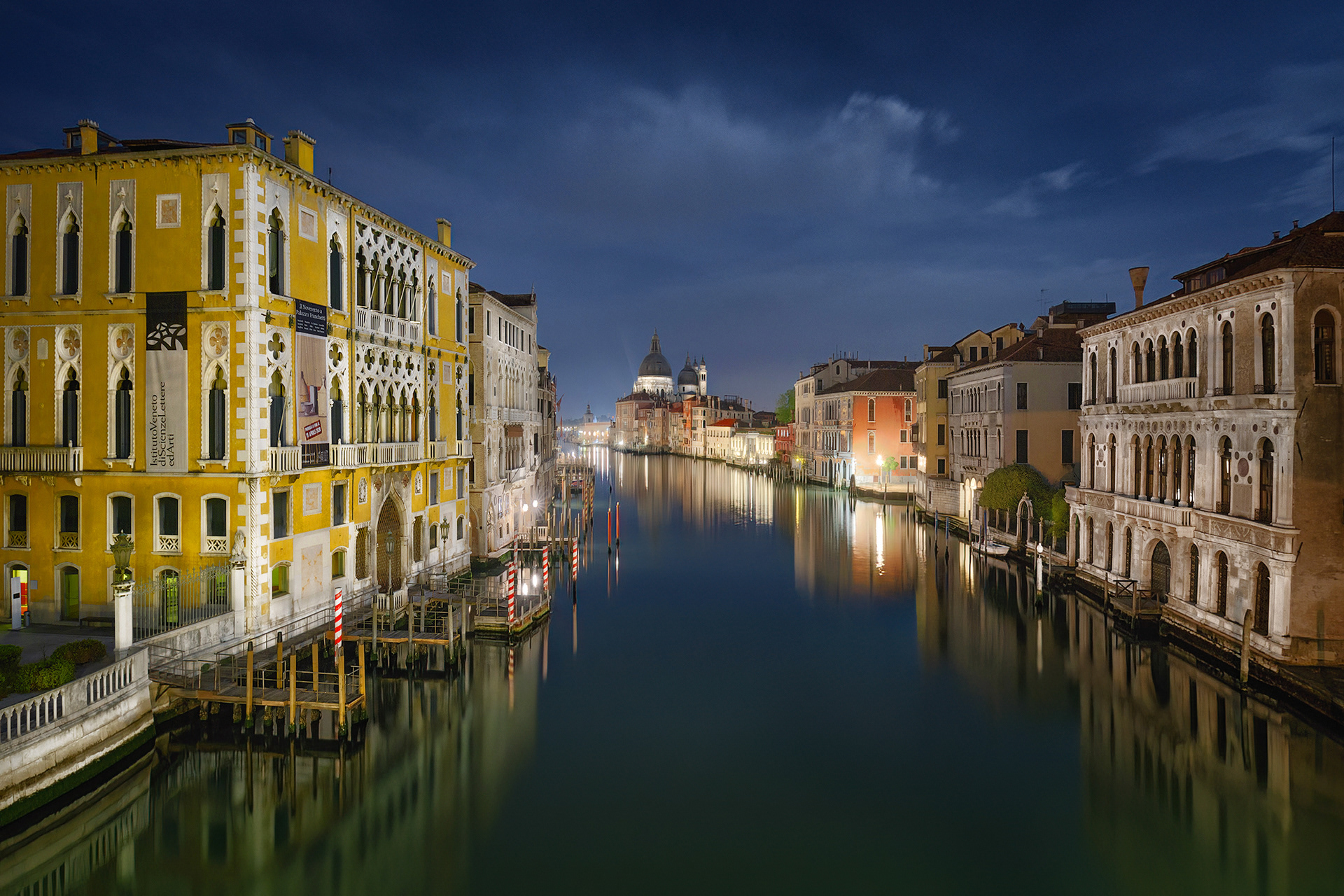 Canal Grande fotografato dal Ponte dell'Accademia, Venezia