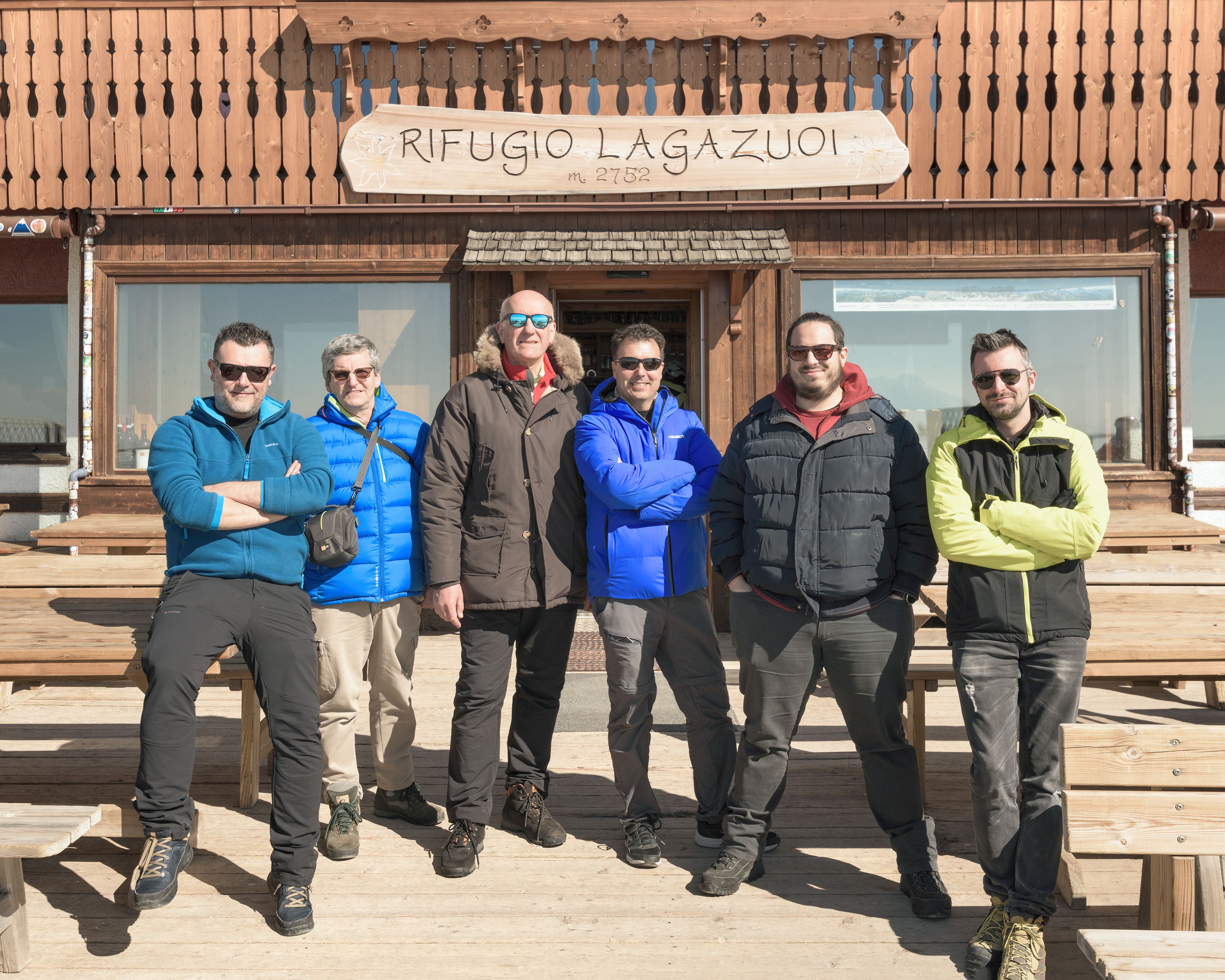 Workshop al Rifugio Lagazuoi nel 2022