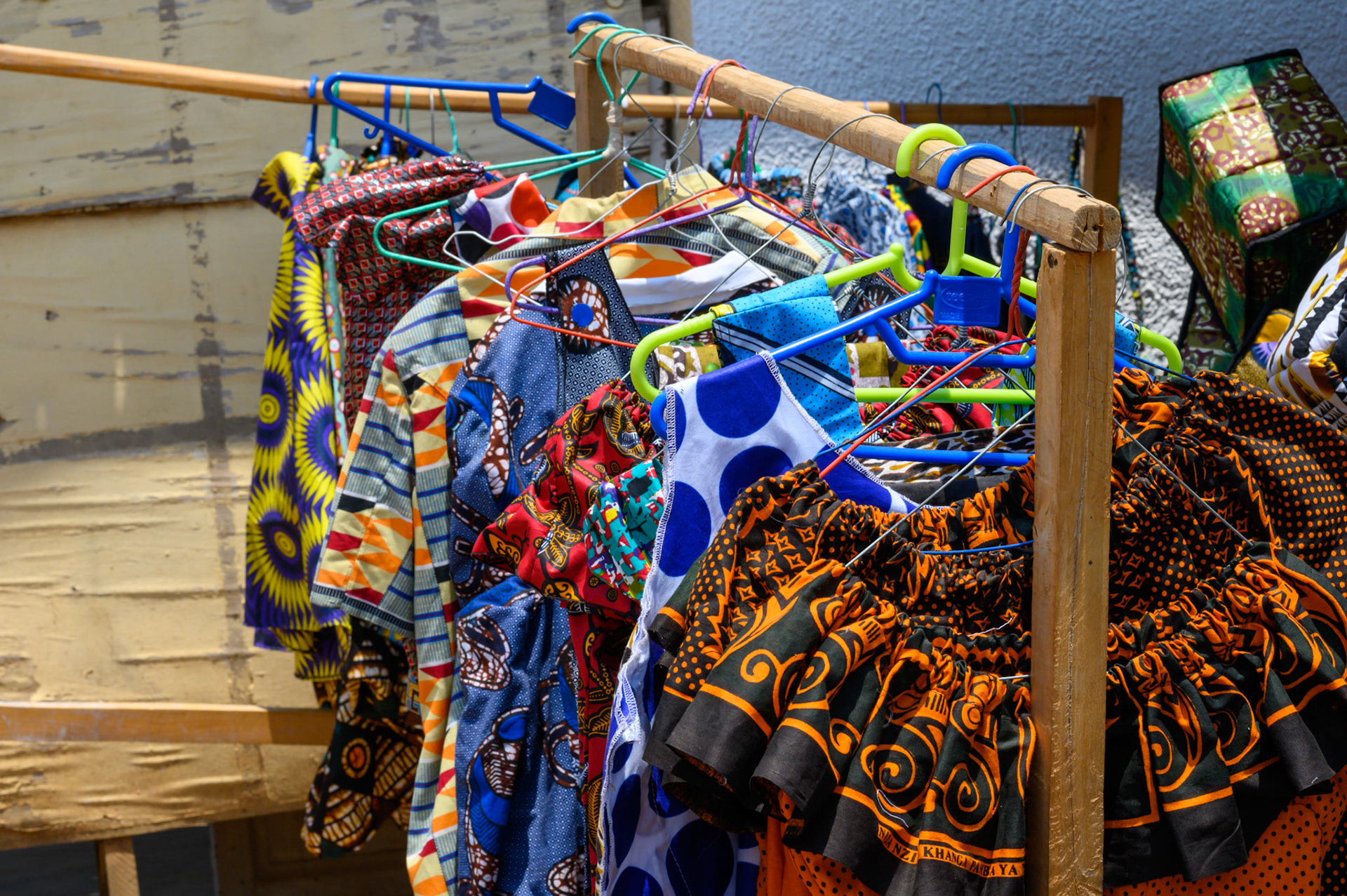 Sauda leads a sewing cooperative making clothes and bags. They have leased new general and specialised sewing machines to expand their cooperative and offer training to young women.