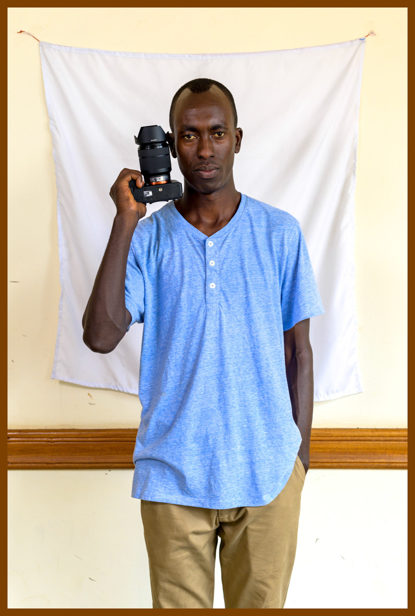 Christian has a photography studio in Kigali and works in documentary video. He has leased a new Sony A7 camera and lens, giving him the professioal capabilities to create documentary video for international clients.