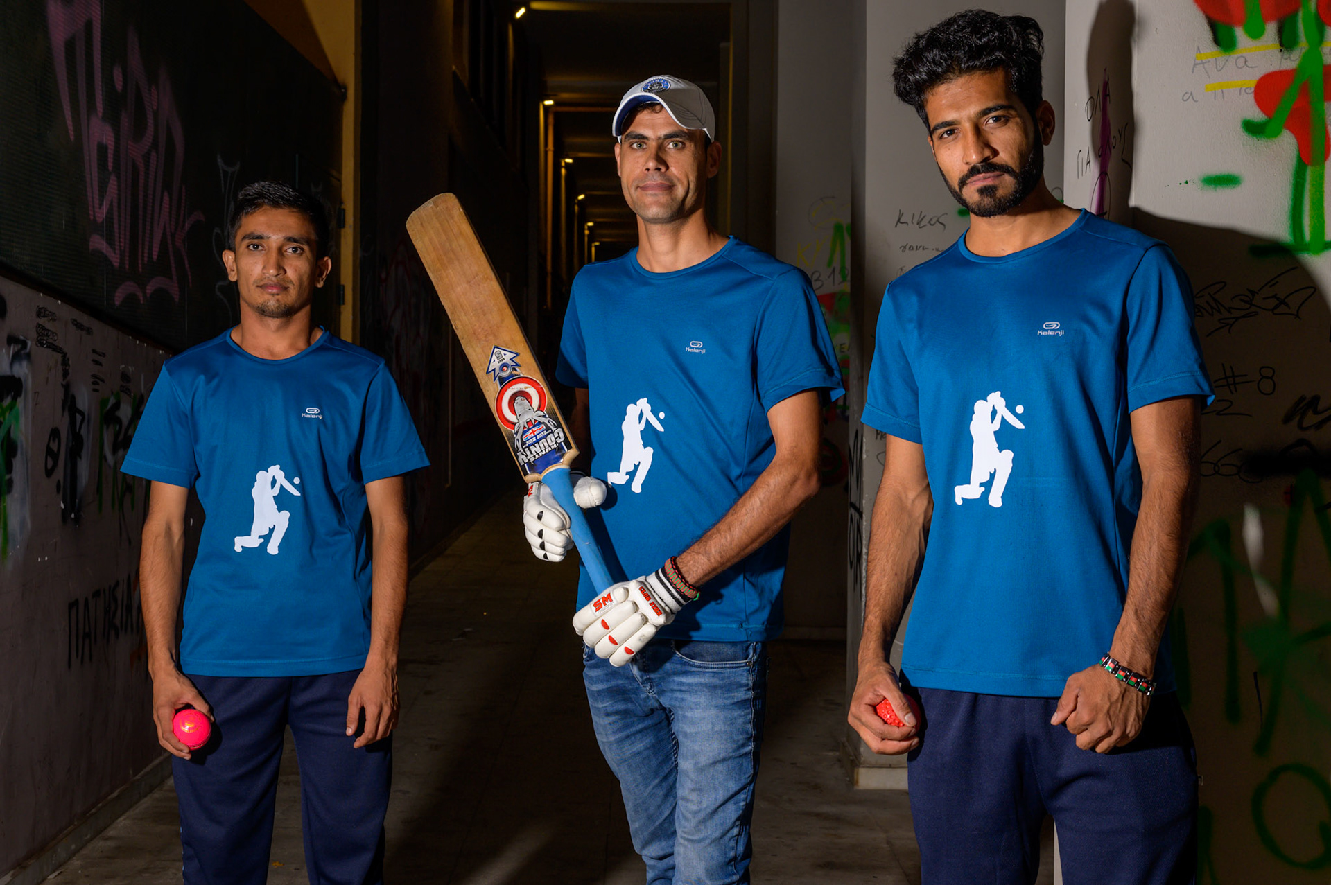 L-R: Sajeed, Issa, and Omed