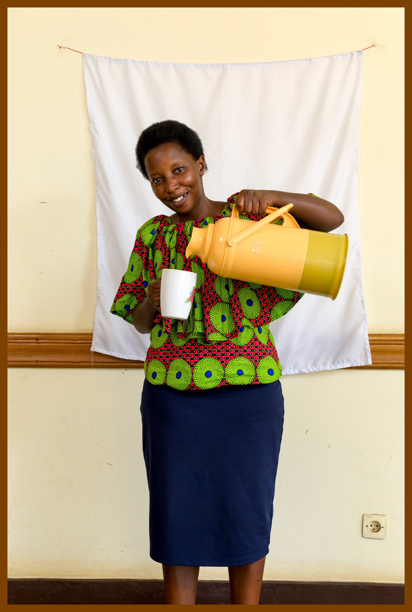 Yvette had a cantina but had no cold storage and cooked on a charcoal stove in the back. Now with a fridge and gas cooker her customers can see that the food is safely handled and her business has grown.