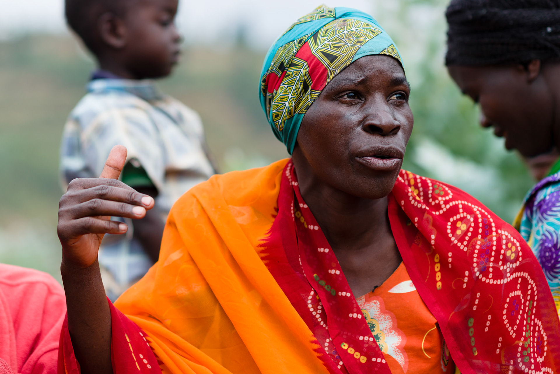 Philomene tells that when she joined the self-help group she was worried that she would not be trusted or accepted. Now she is the accountant for her group and is responsible for taking the group's savings to the bank in Nyamagabe. Before joining her self-help group this would have been unimaginable.

Philomene still makes the traditional pots, but now also sells avocados at markets, has a pig and raises rabbits.