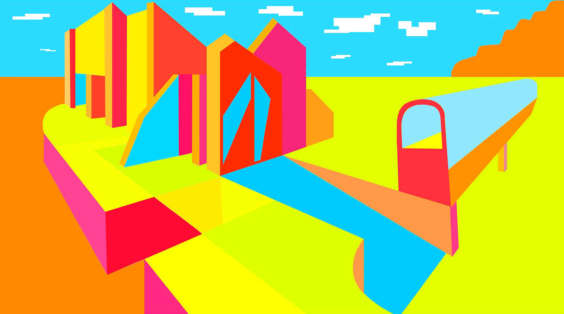 COLORAMA ABSTRACT ART PIECE
