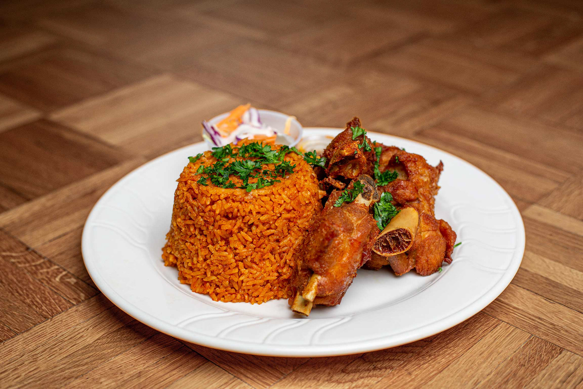 JOLLOF WITH TURKEY