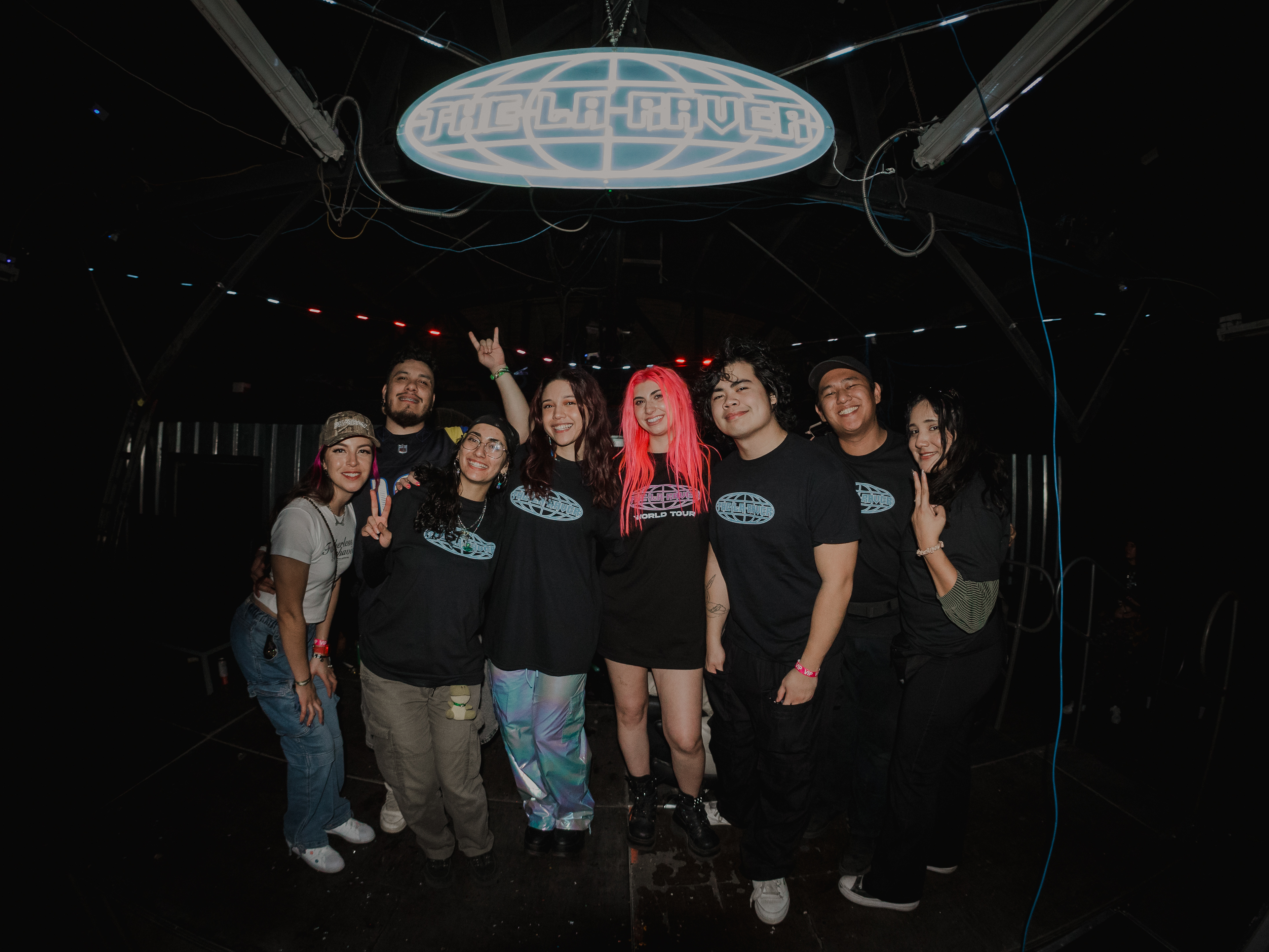 Designed Blue Chrome Shirts for The LA Raver