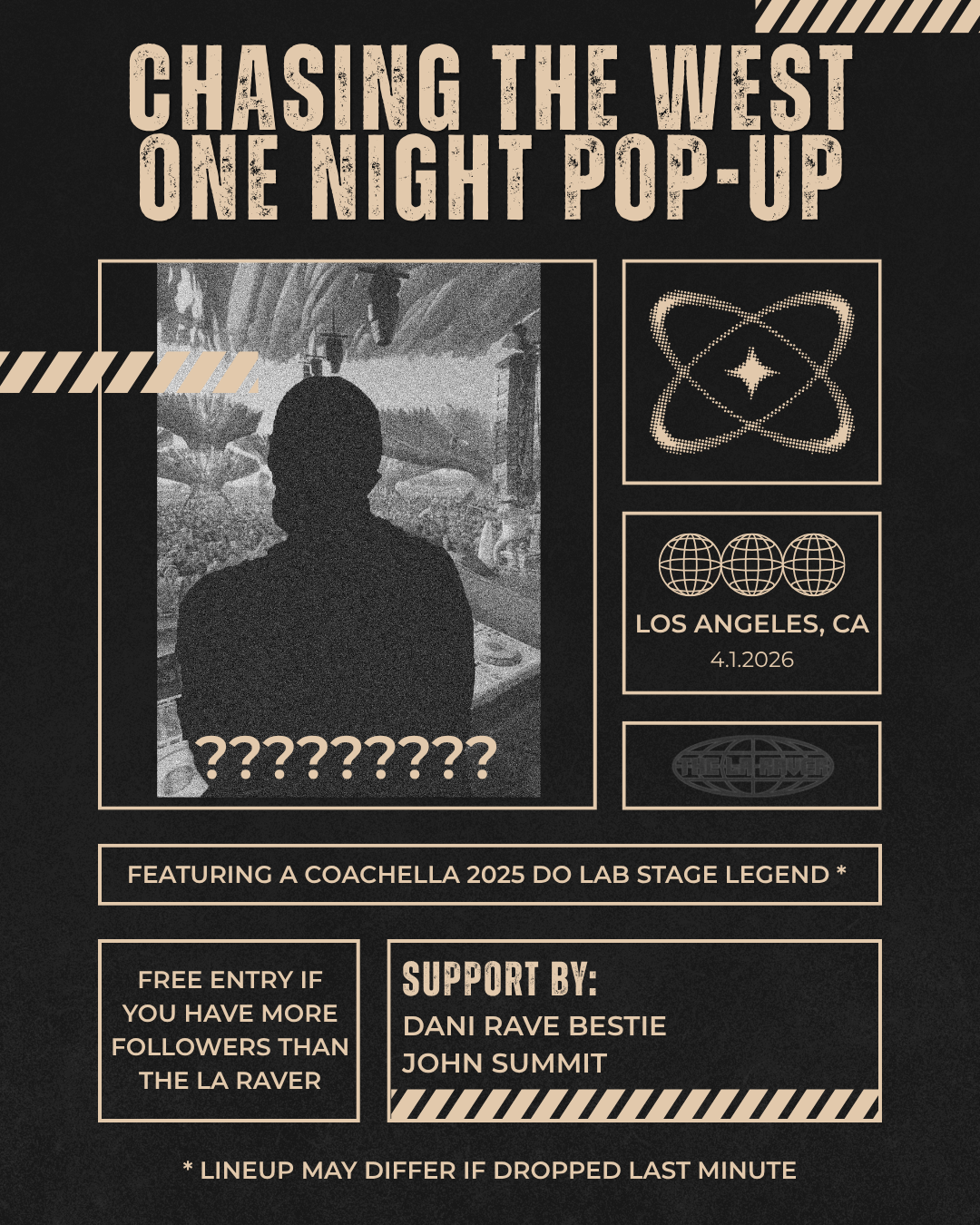 flyer for an April Fool's flyer