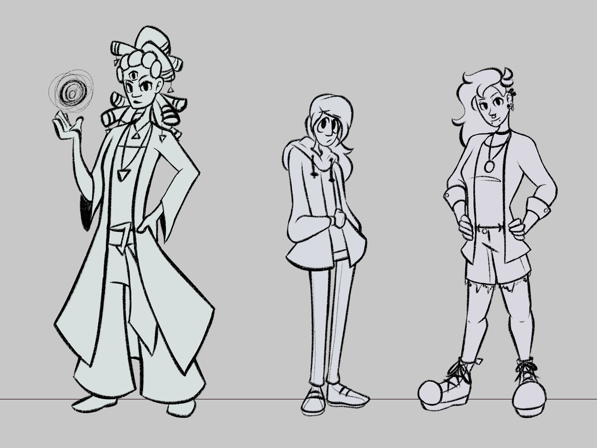 Cleaned sketches