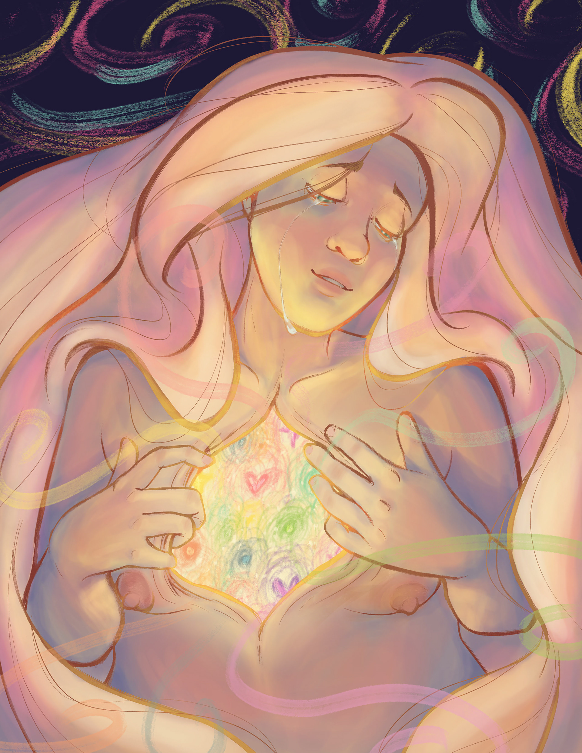 "Divine Light" Final illustration