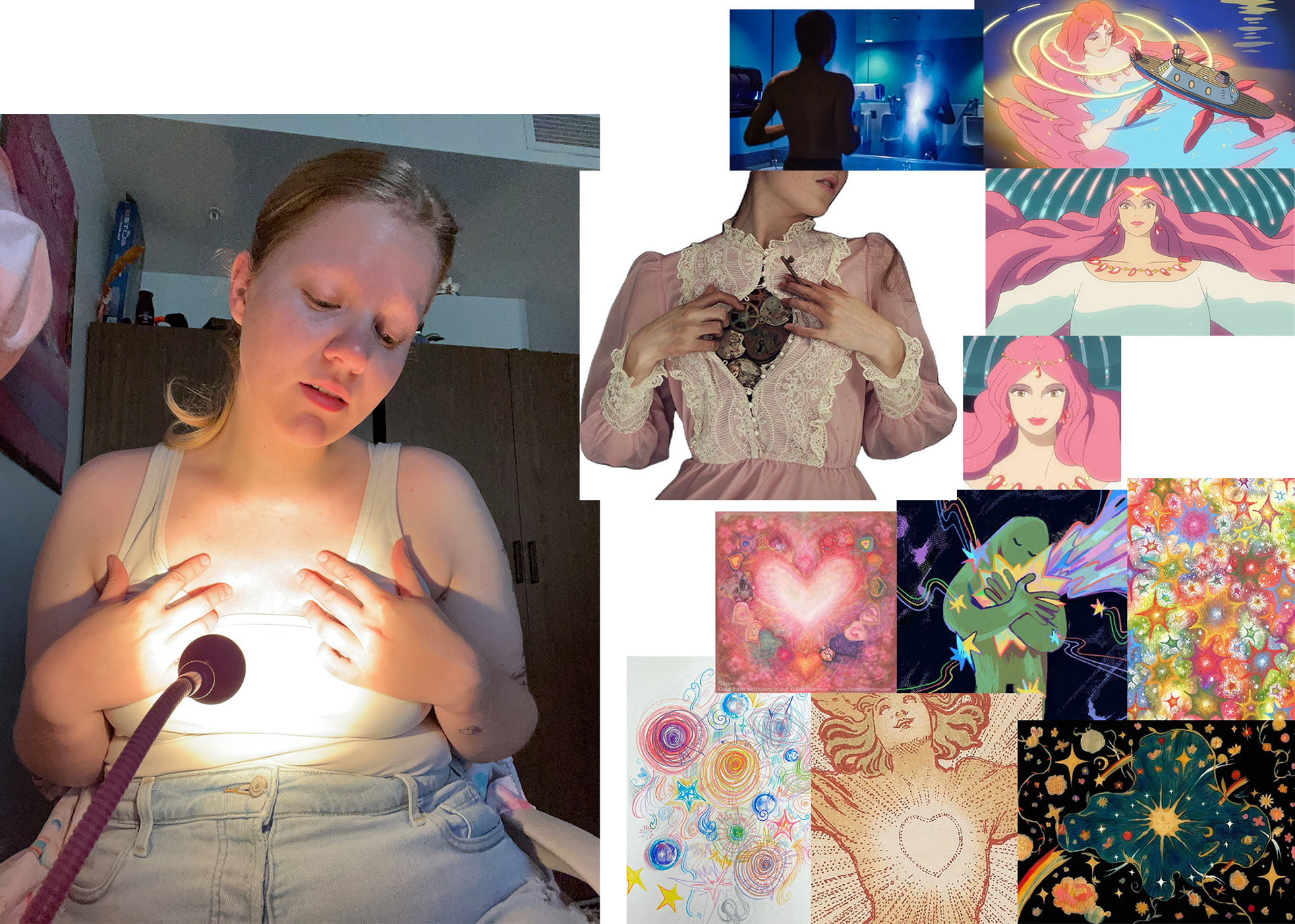 Reference collage (constructed/found)