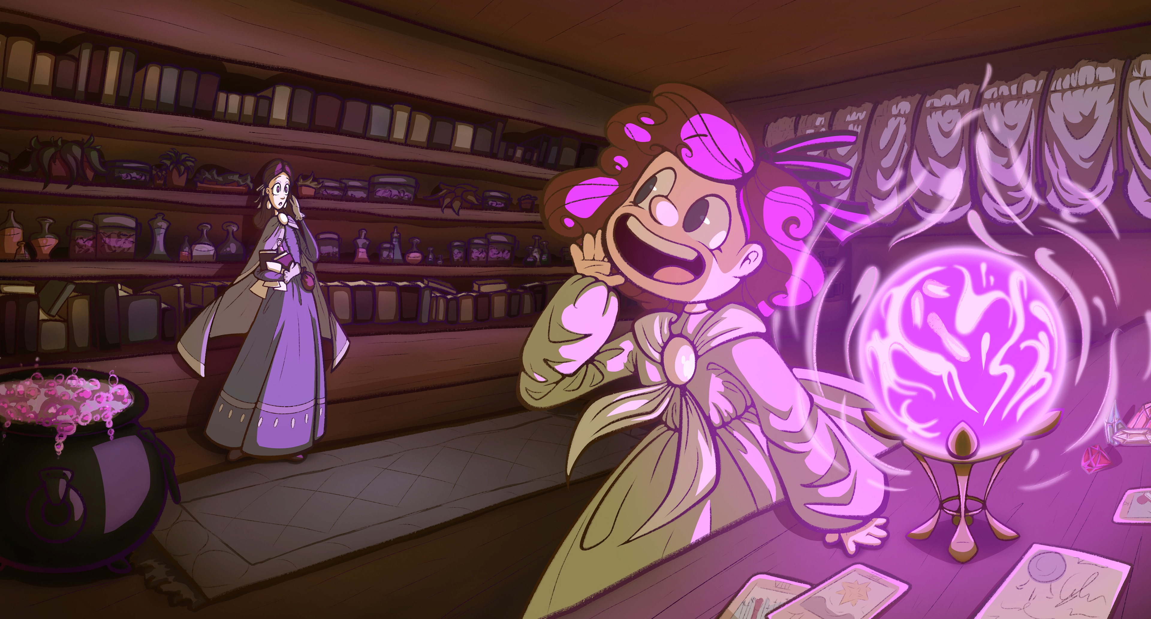 "The Apothecary" Final Illustration