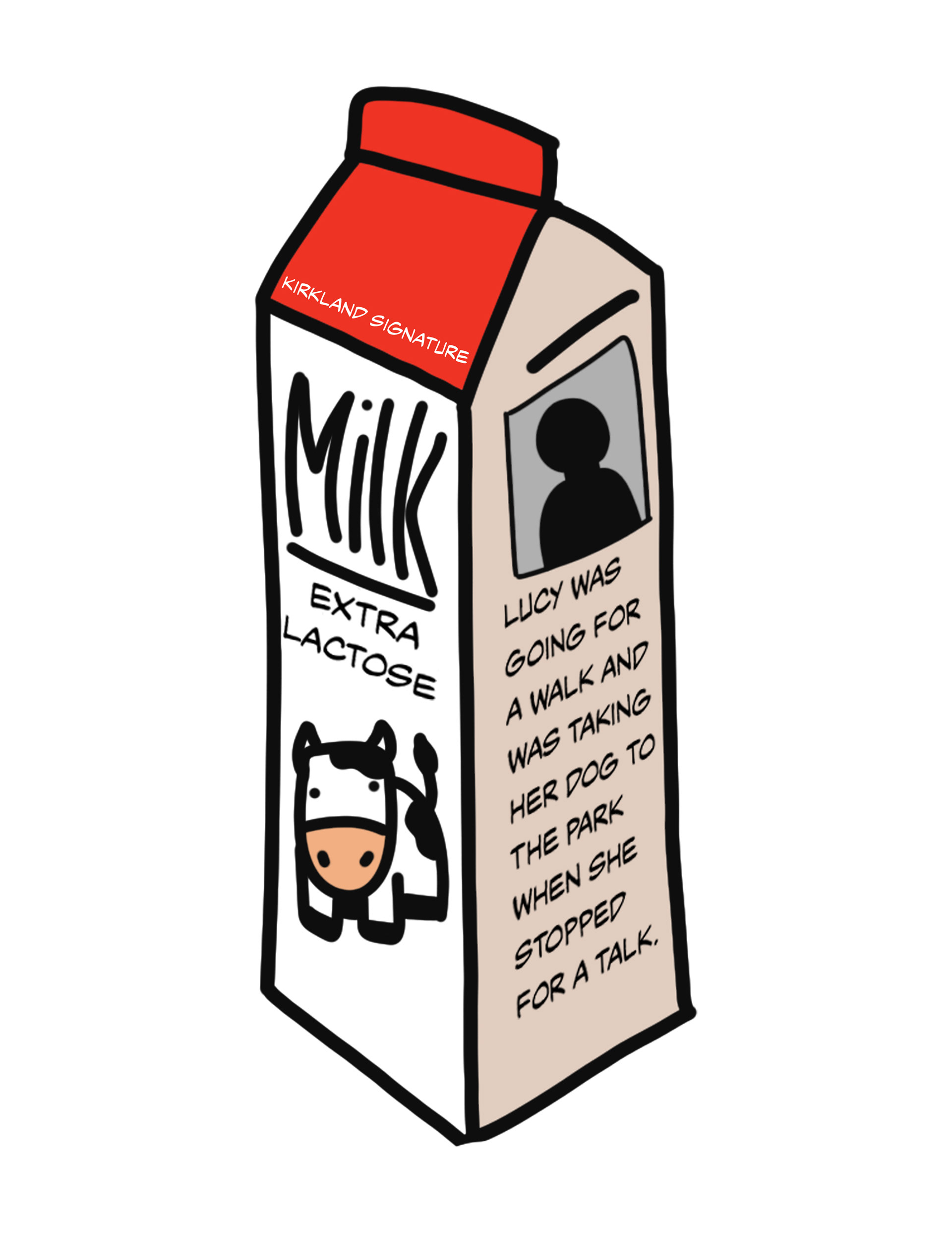 Provided prompt: My partner is dyslexic, lactose intolerant, and she is obsessed w/ Costco. Idk