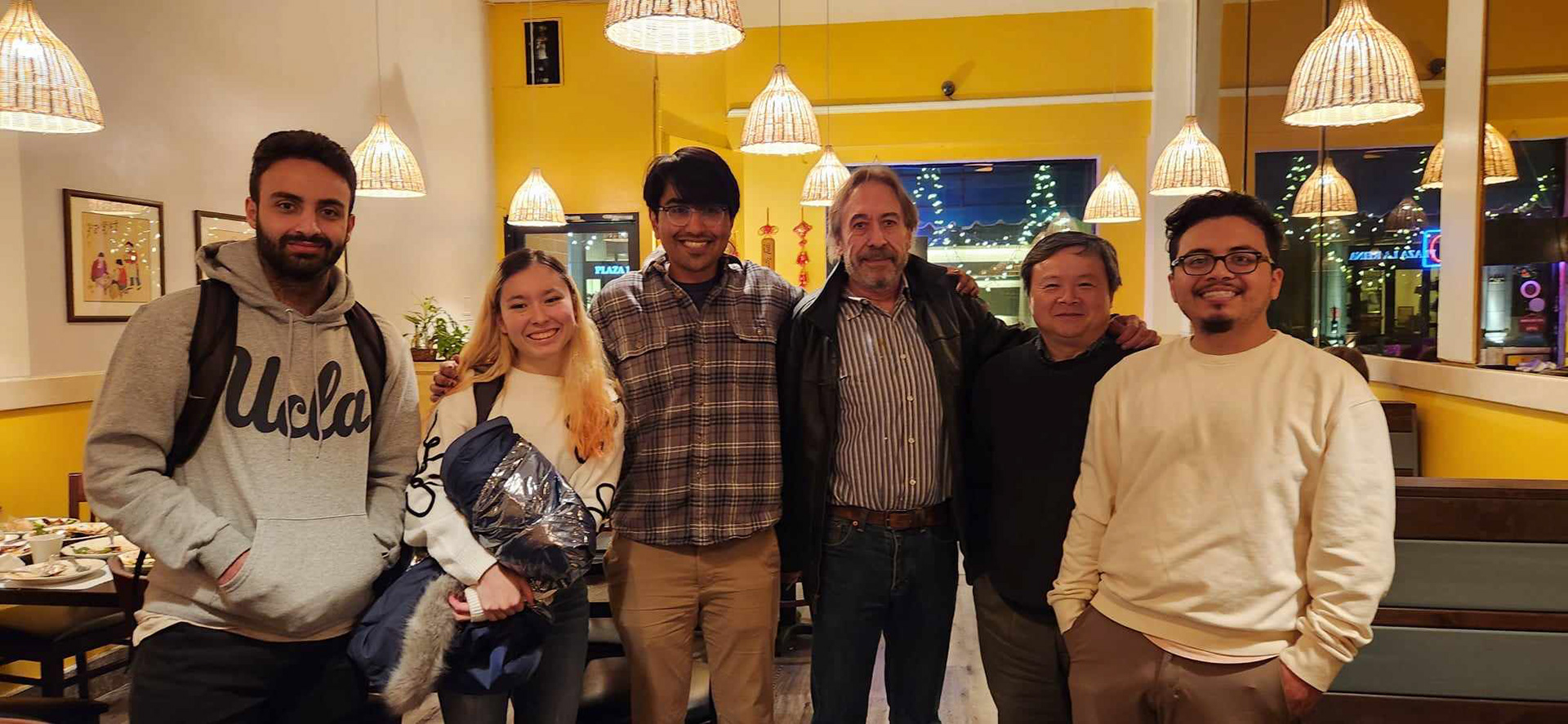 I love treating professors as people and often half jokingly offered them to join my friends for dinner. When Lightning strikes its likely a storm, leading me to have dinner with two of them at once