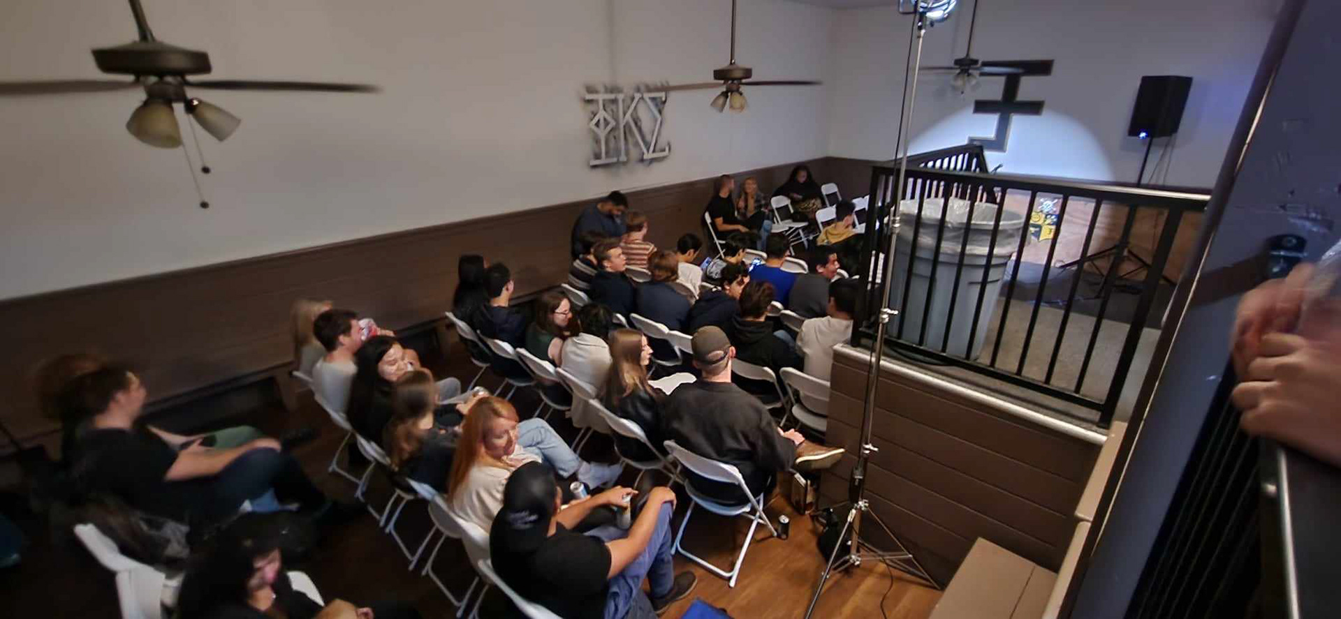 Hosted a comedy show in my basement for the UCLA community, had non affiliated guests as well