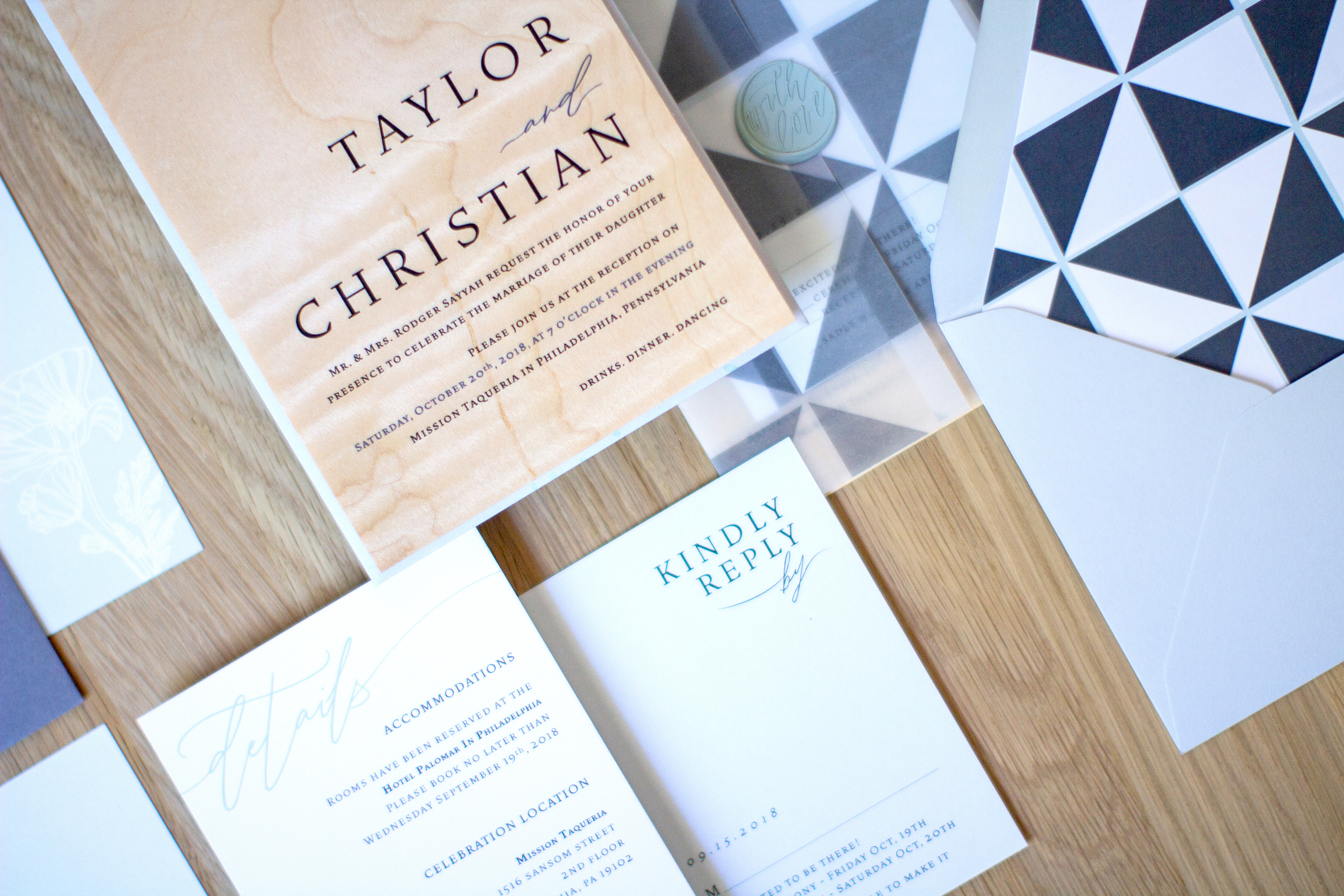 Cruz Invitation Detail
