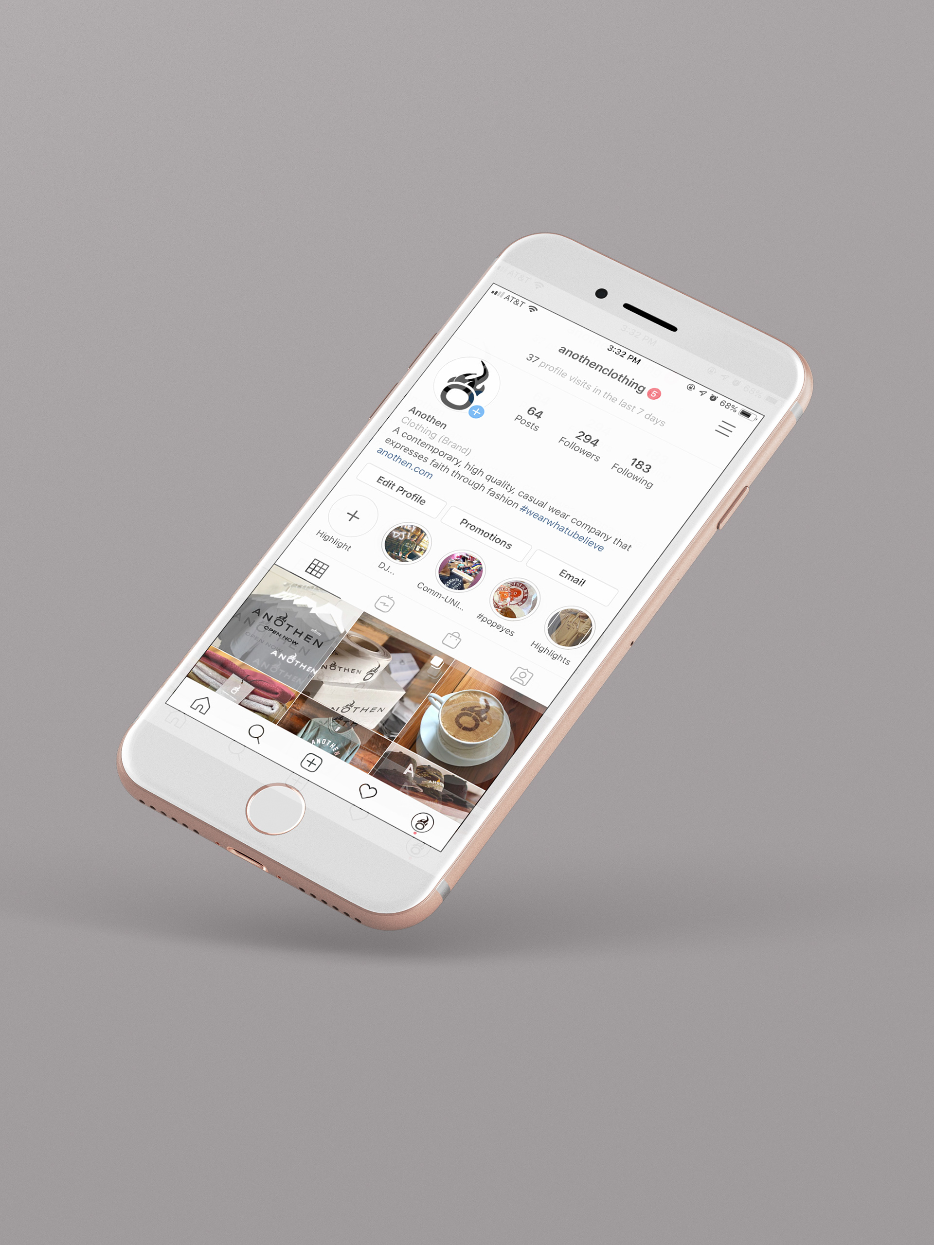 Instagram Profile Page