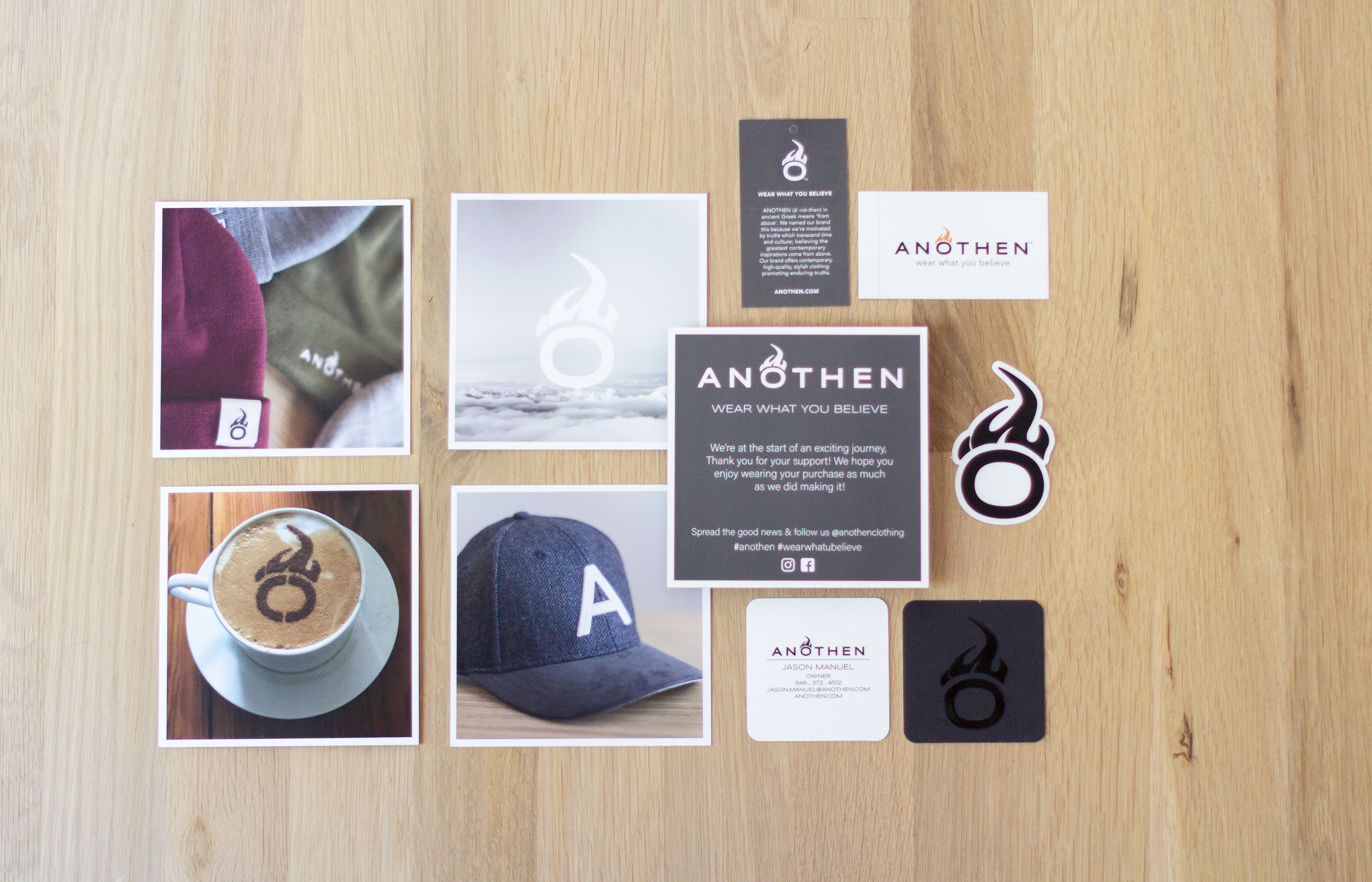 Thank You Cards, Business Cards, Hangtags