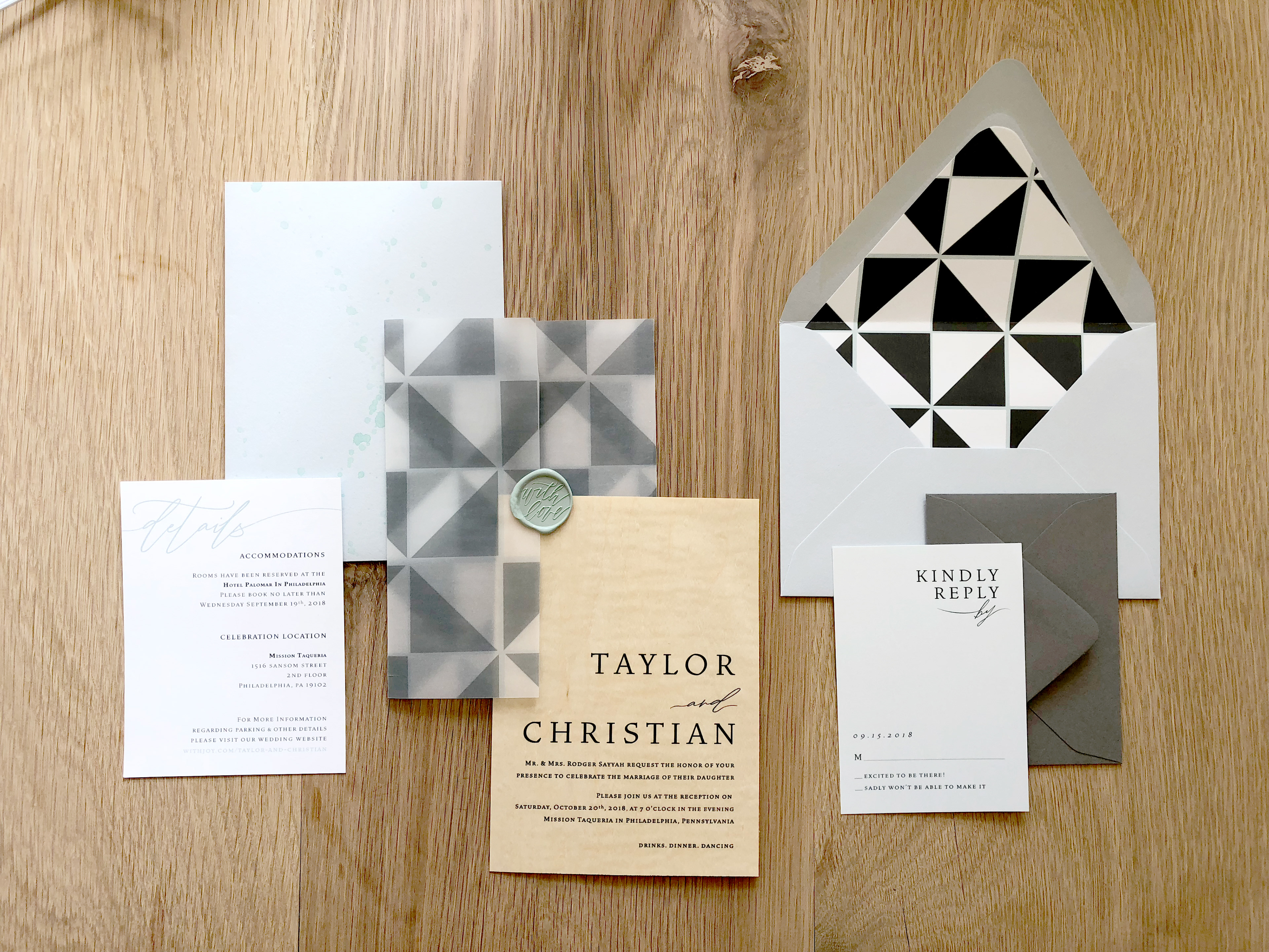 Cruz Invitation Suite
