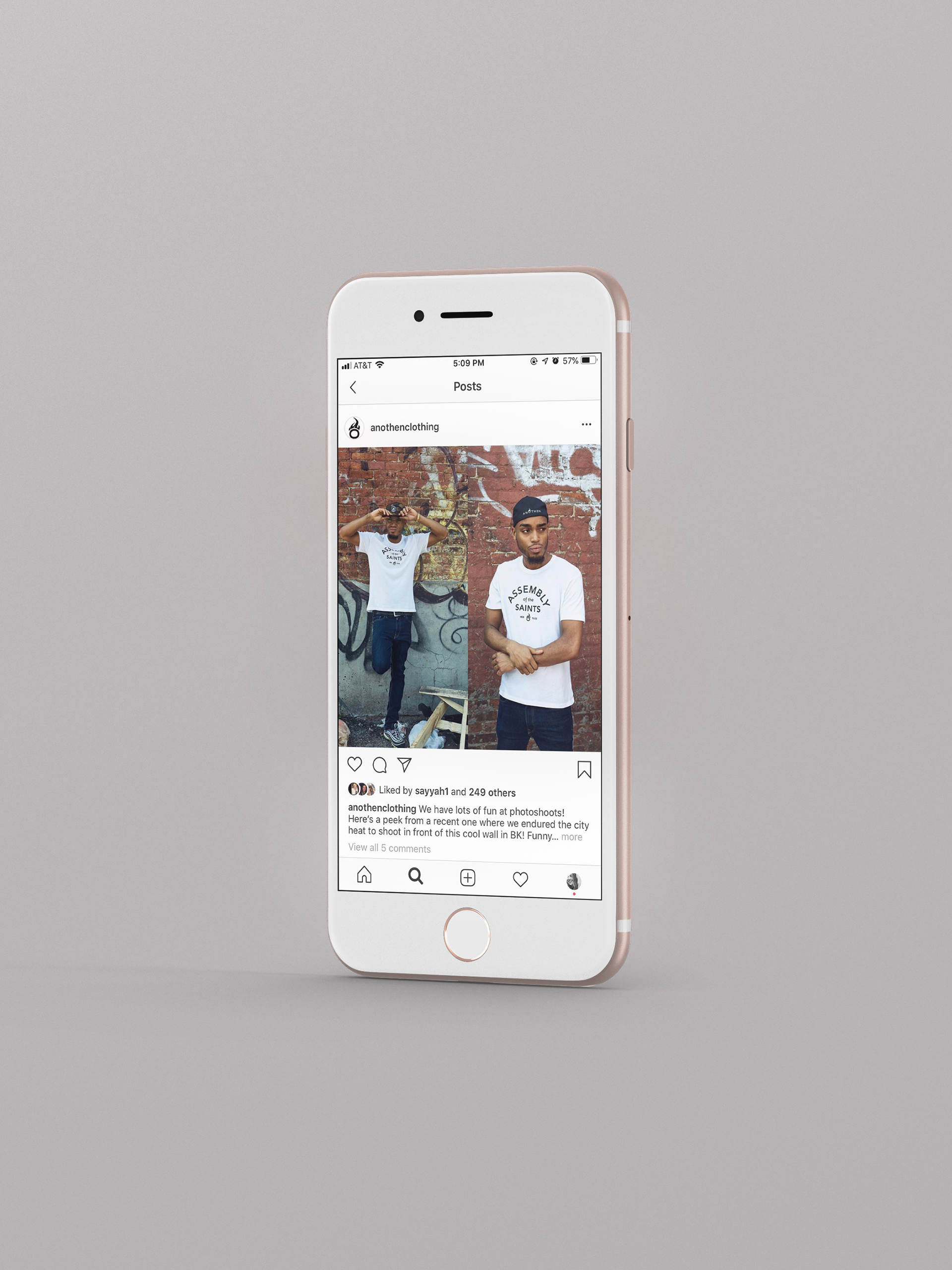 Instagram Post Page