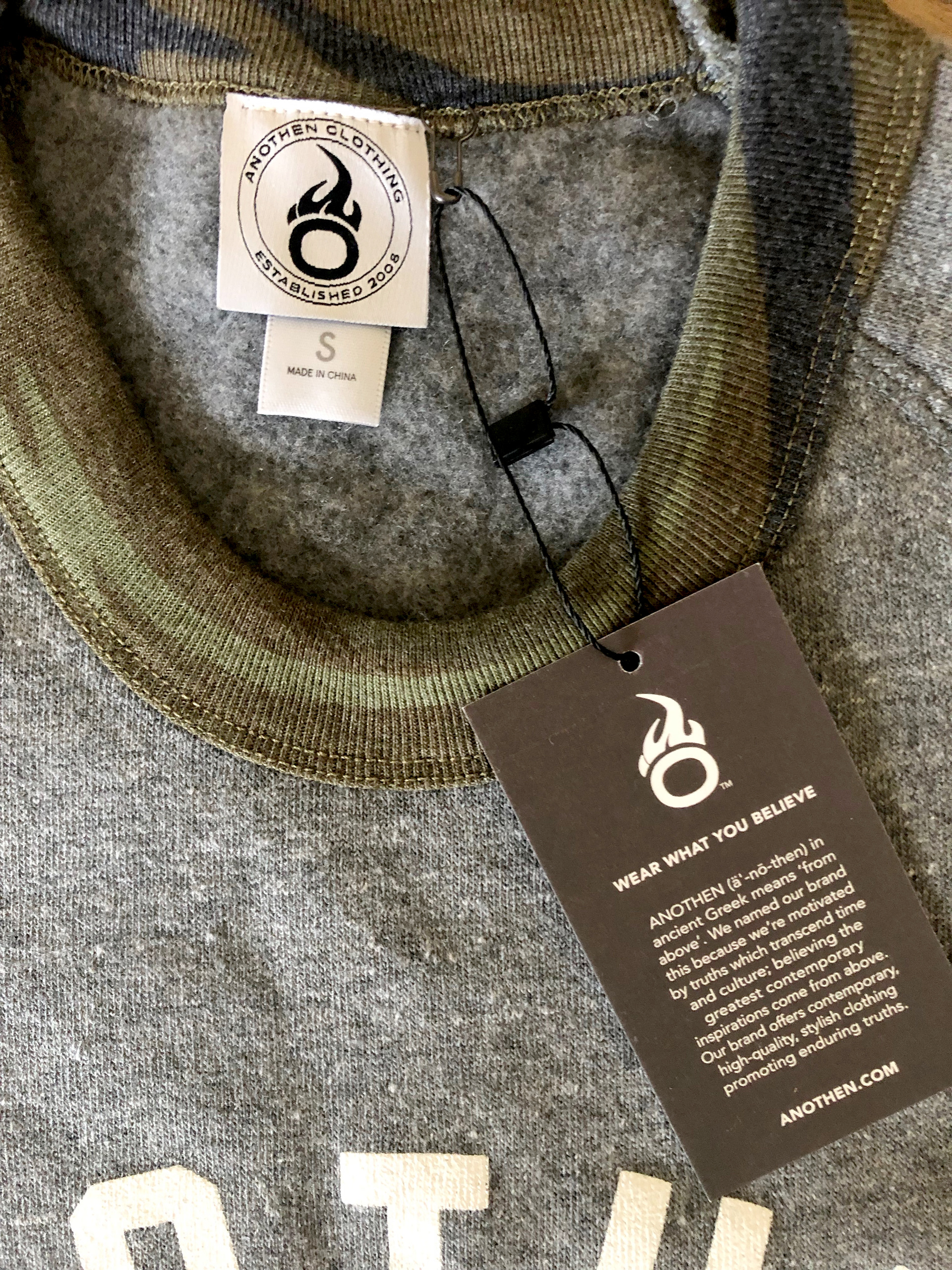 Hangtag + Apparel tag detail
