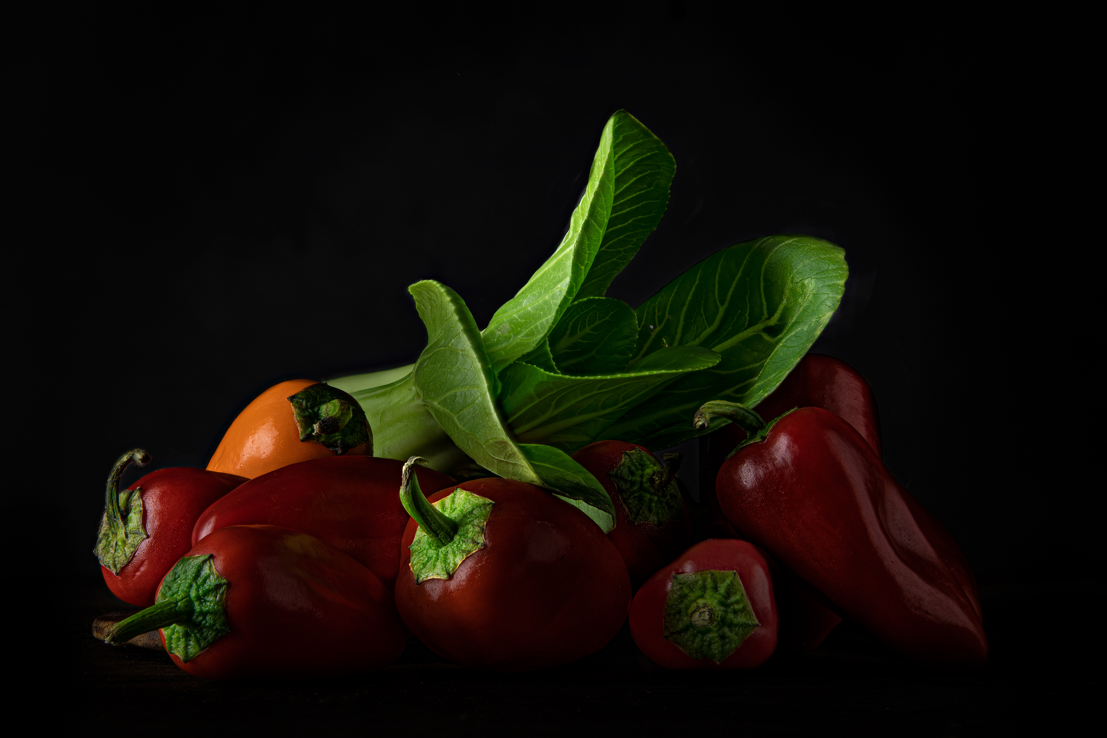 Red Peppers & Bok Choy