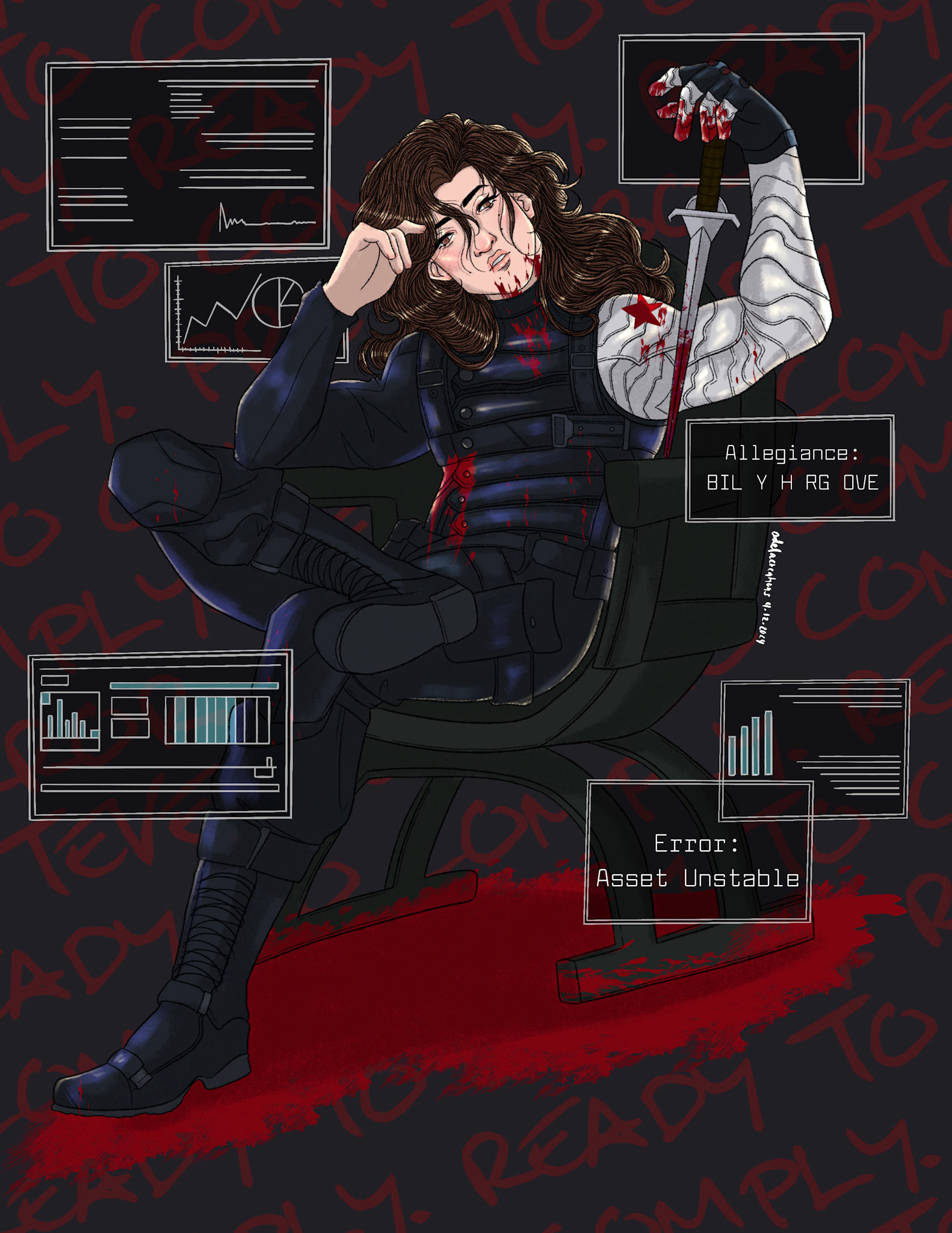 Winter Solider Steve Harrington