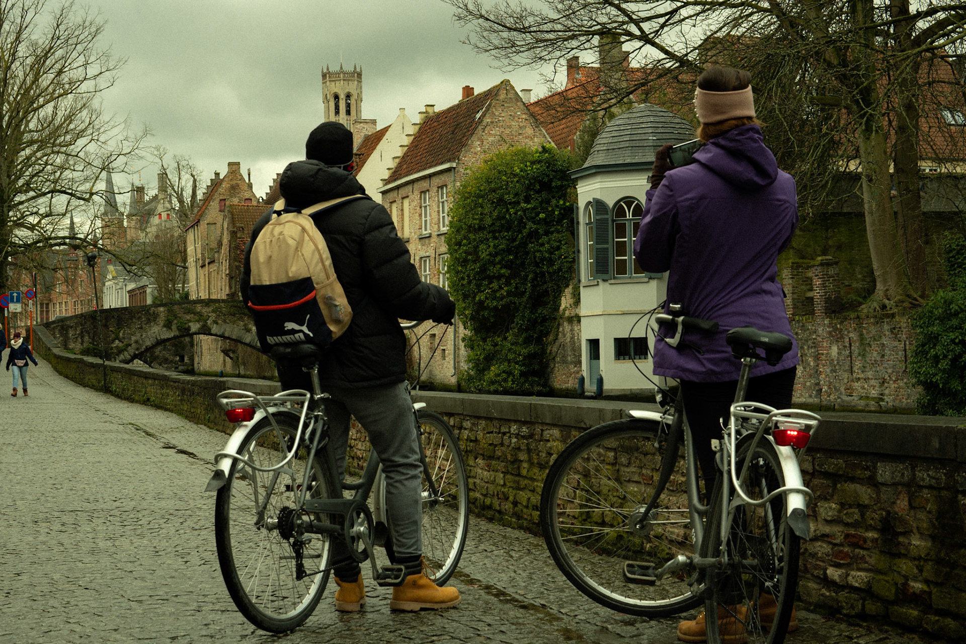 Pareja con bicis