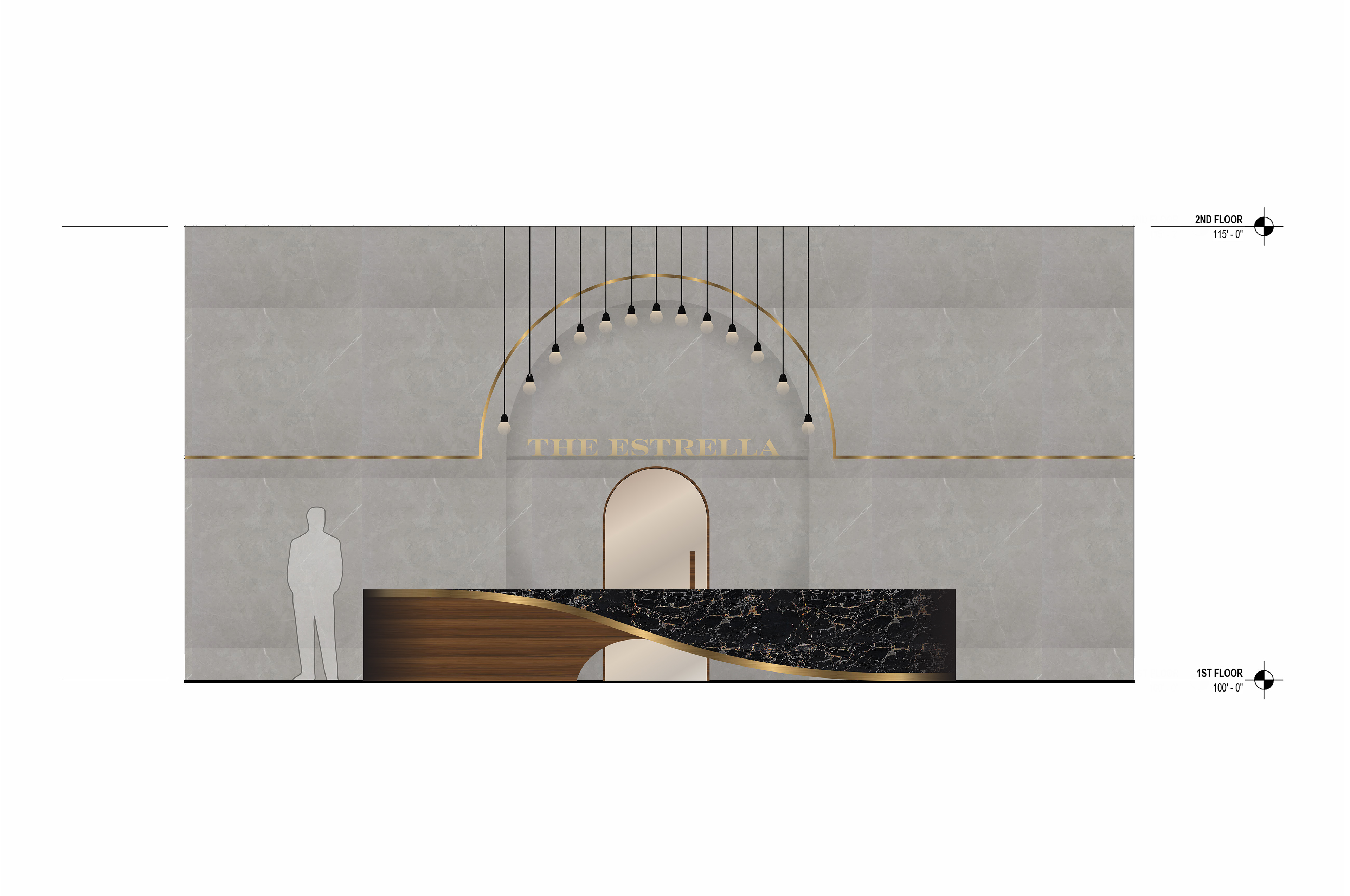 Concierge's Desk Elevation