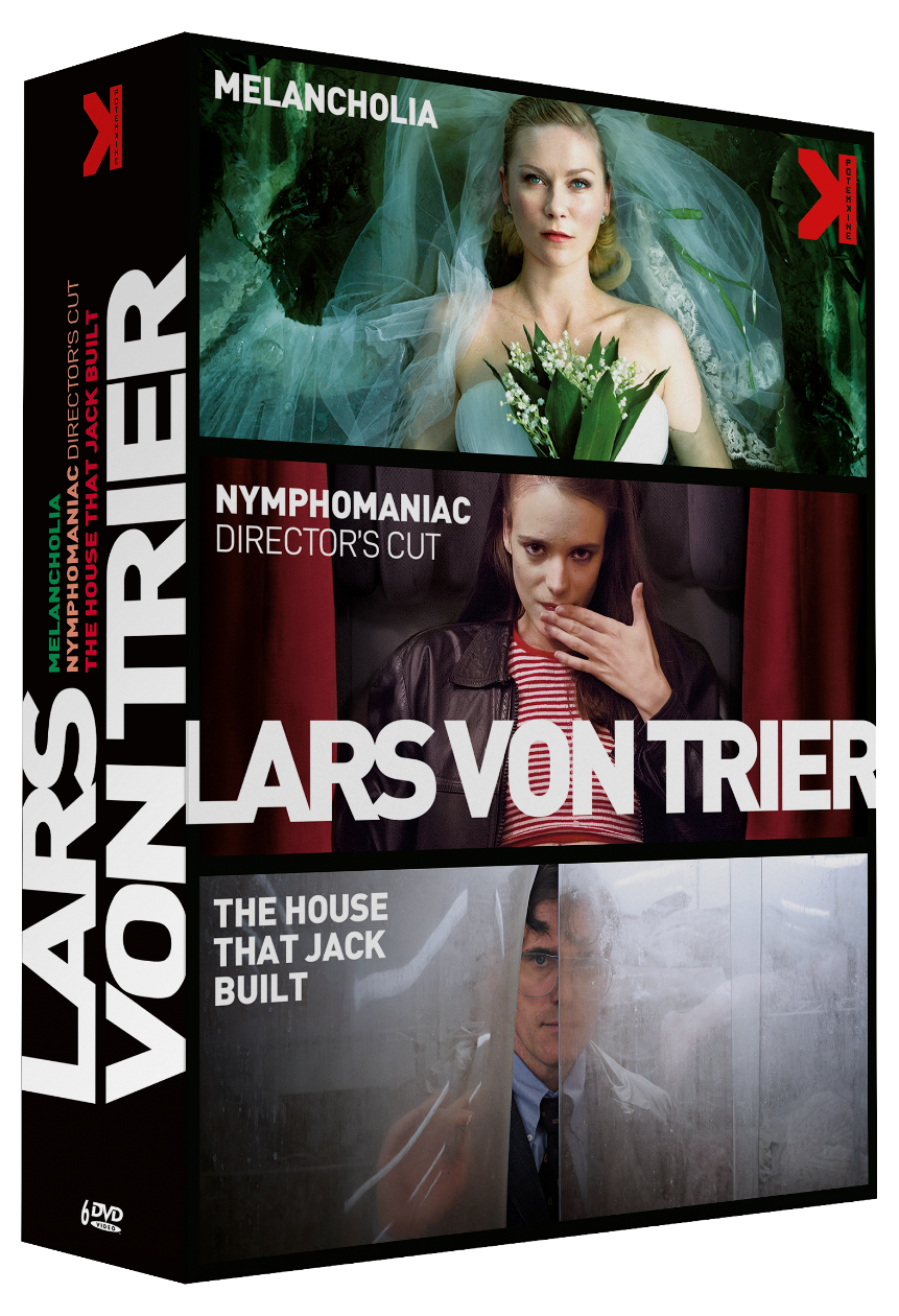 Coffret Lars Von Trier Packaging Coffret 3 DVD et promotion de la sortie