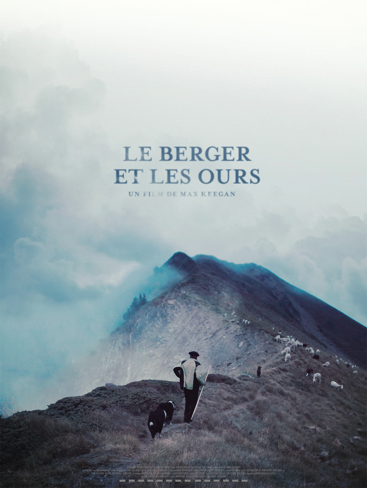 Maquette affiche Le Berger et les Ours, de Max Keegan © Bombaliska