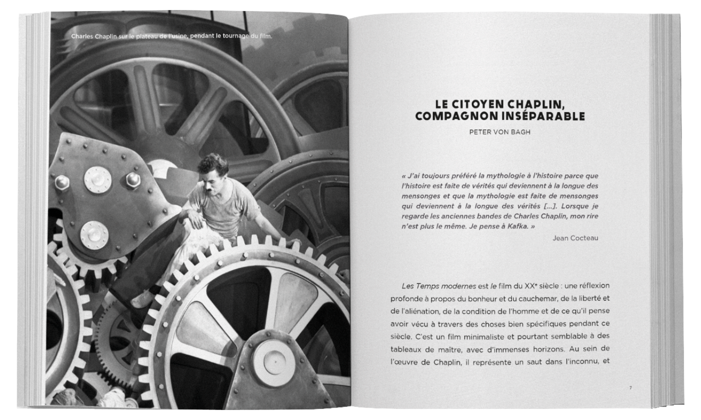 Les Temps Modernes, de Charles Chaplin DVD, Blu-Ray & Livre 104 pages