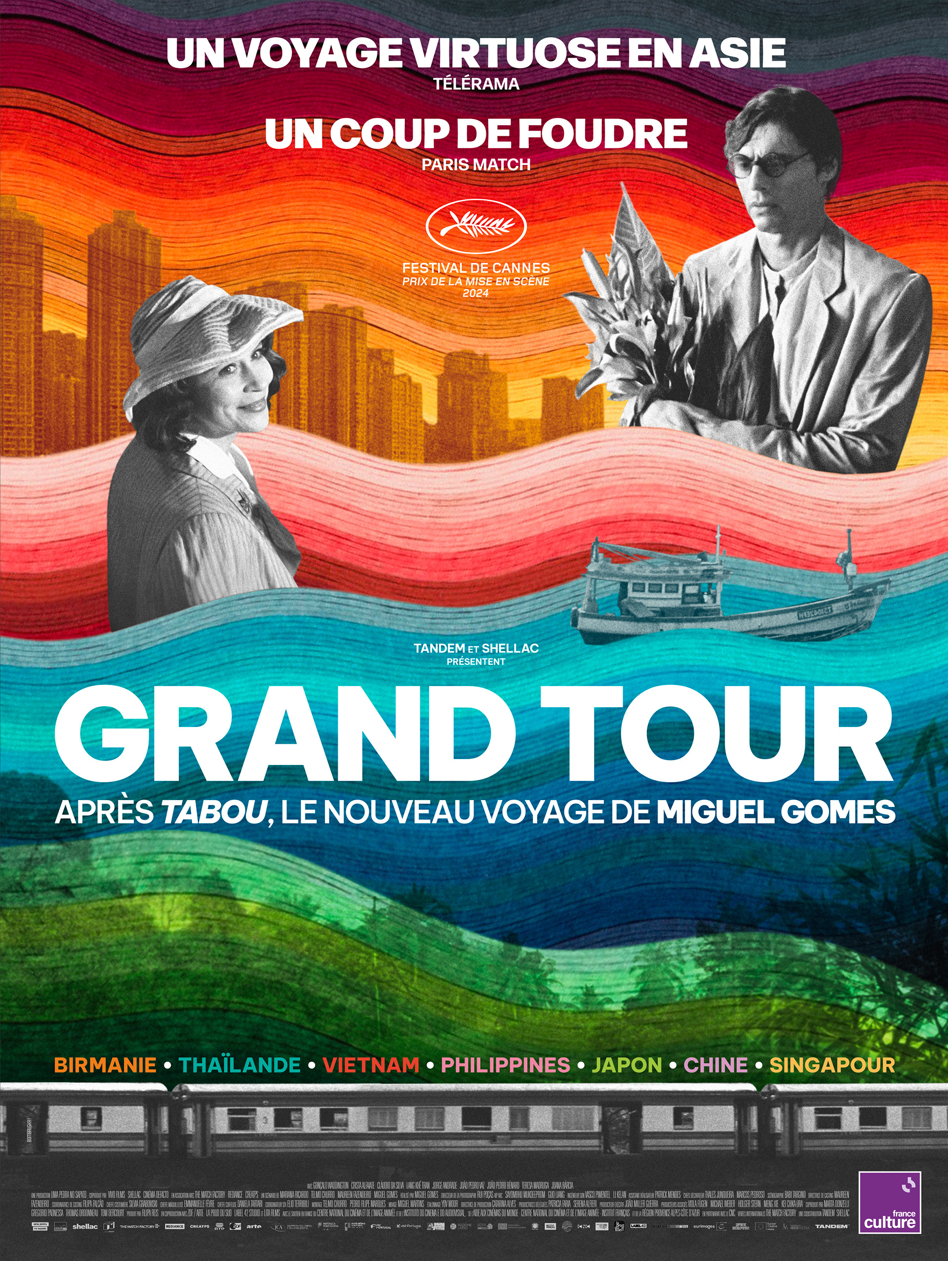 Grand Tour, de Miguel Gomes - Affiche