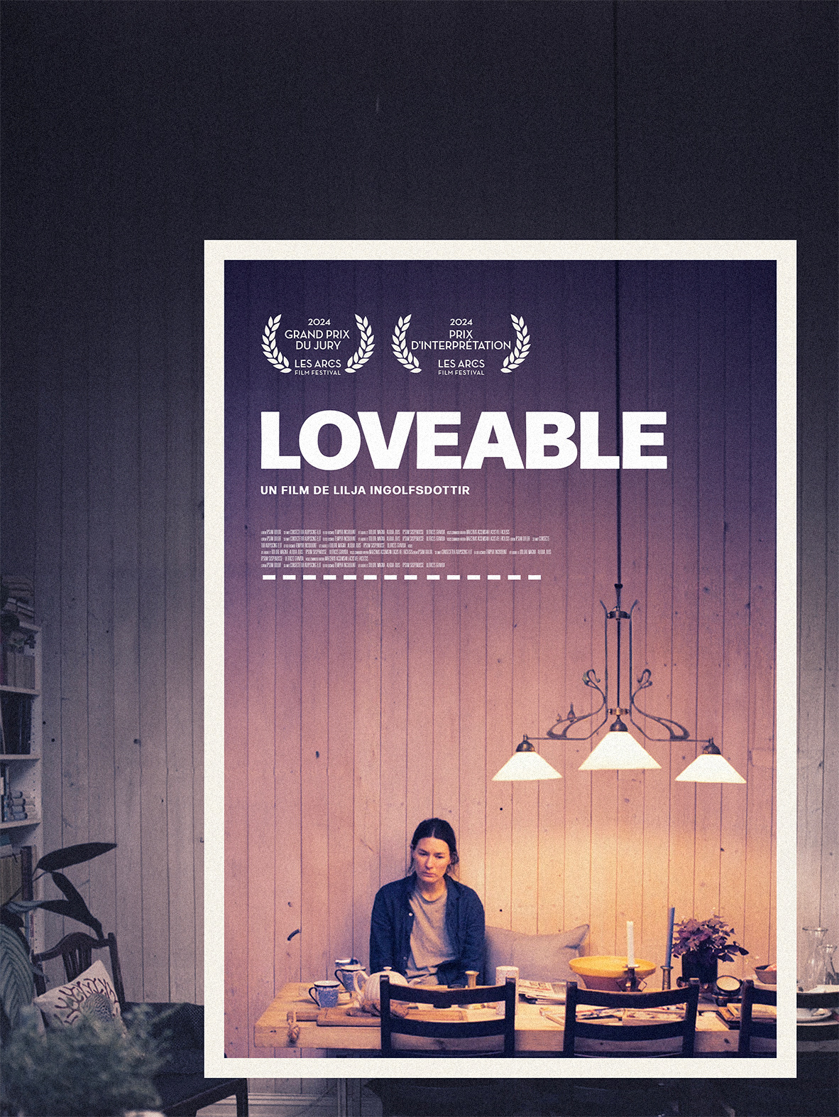 Maquette Affiche Loveable de Lilja Ingolfsdottir © Bombaliska