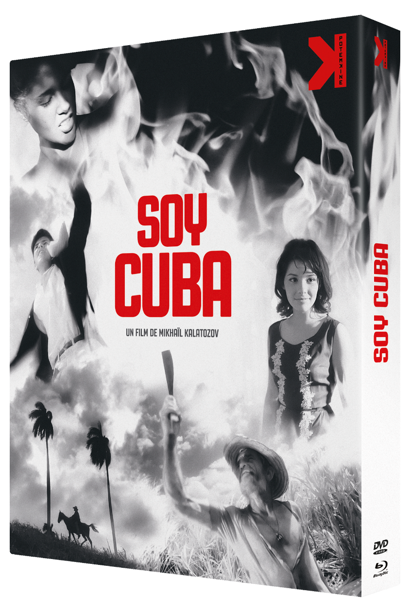 Soy Cuba, de Mikhaïl Kalatozov Packaging Coffret DVD + Blu-ray + Livre 80 pages, et promotion de la sortie