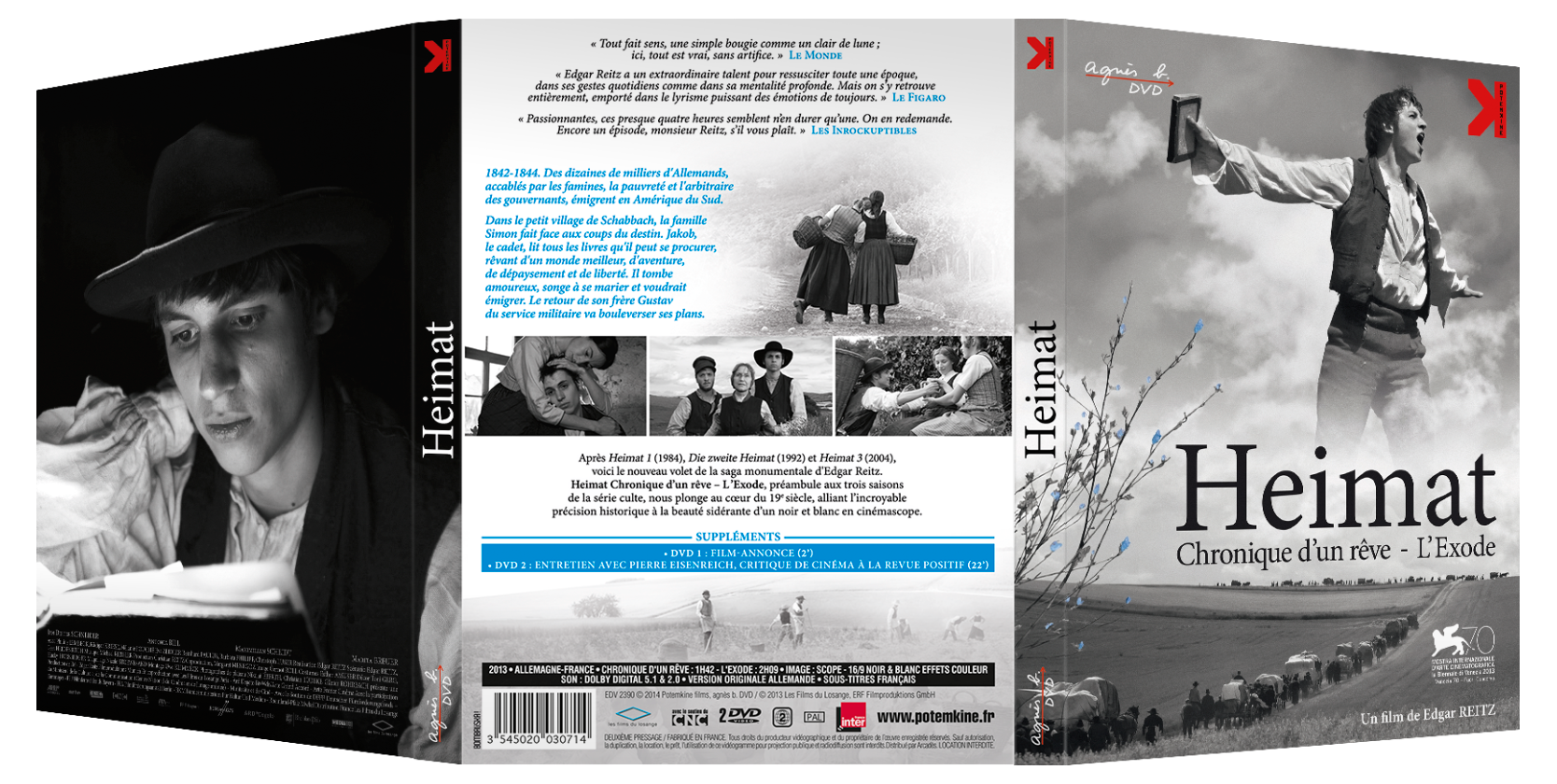 Heimat 1 - Une Chronique allemande, d'Edgar Reitz Coffret 7 DVD